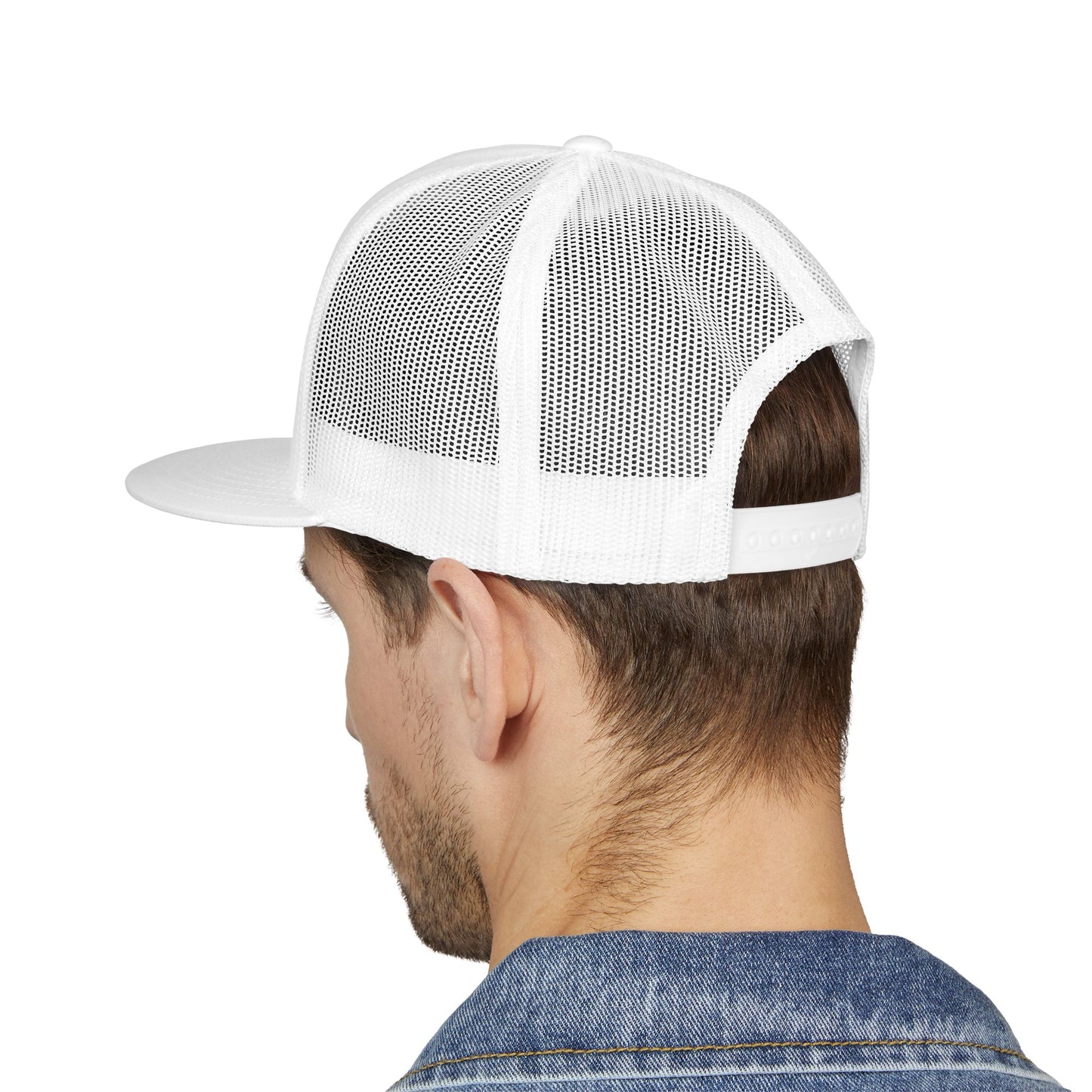 'JESUS' Makes America Great Again-Embroidered 5 Panel Trucker Cap