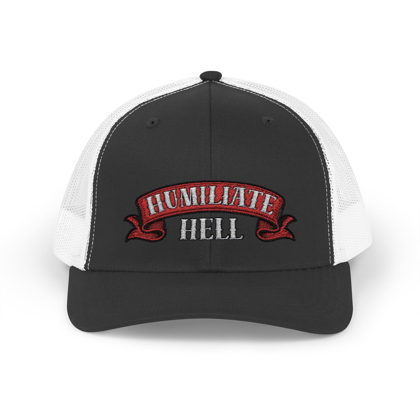 Humble Hell Snapback Trucker Cap, Adjustable Cap, Casual Headwear, Gift for Him, Everyday Style, Festival Gear