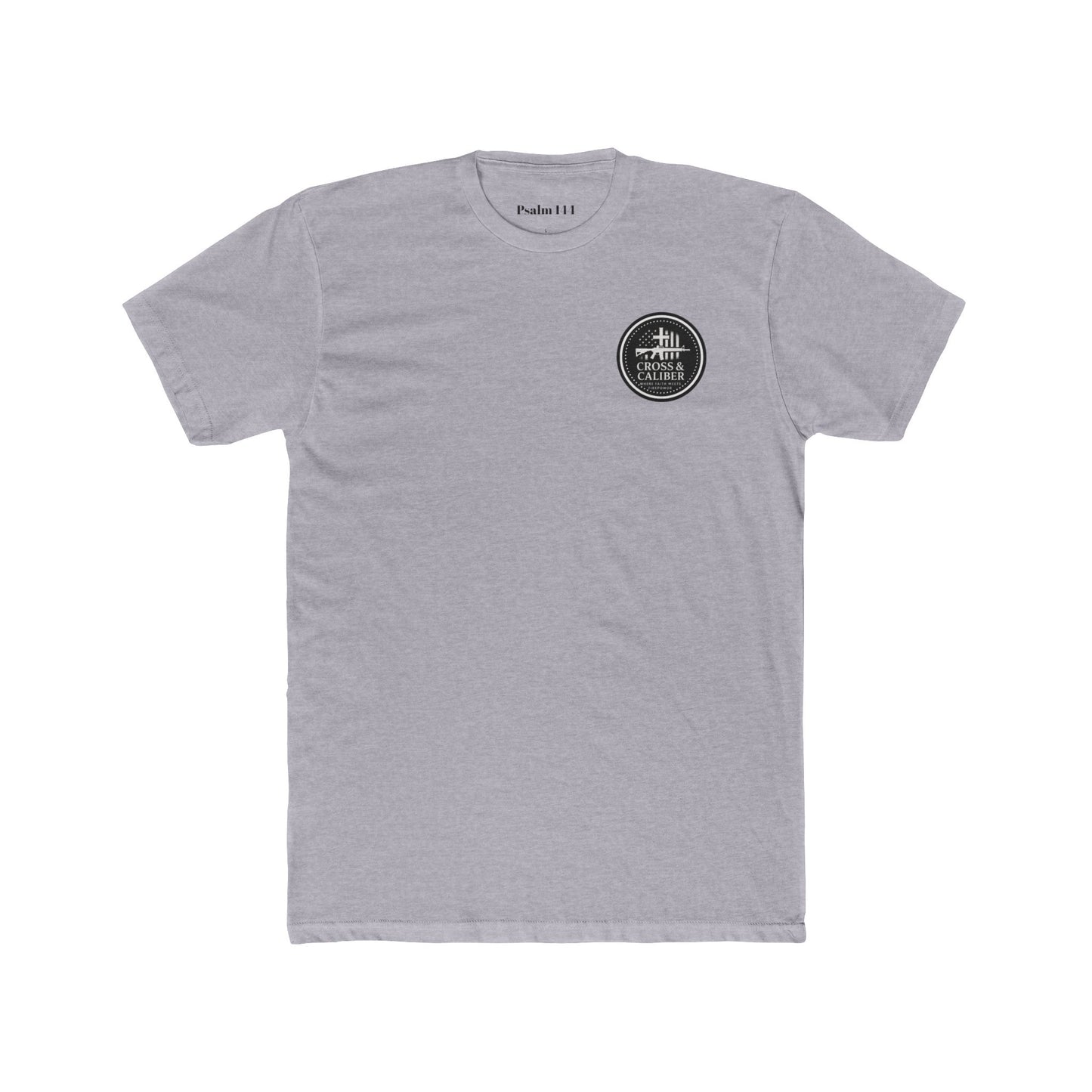 Faith Meets Firepower Tee - Unisex Cotton Crew
