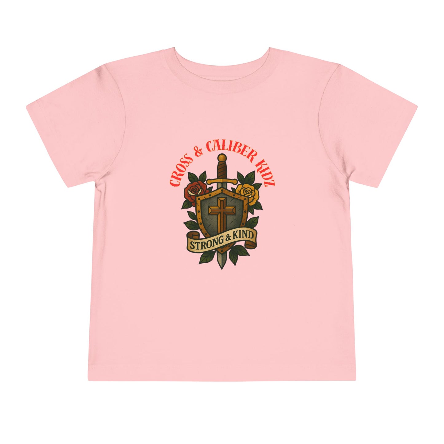 Cross & Caliber Kidz Toddler Tee - Strong & Kind Design