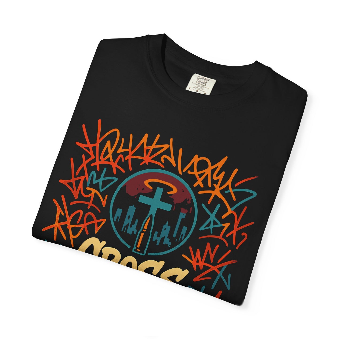 Urban Graffiti Unisex T-Shirt, Streetwear Tee, Trendy Graphic Shirt, Casual Wear, Perfect for Events and Gifts