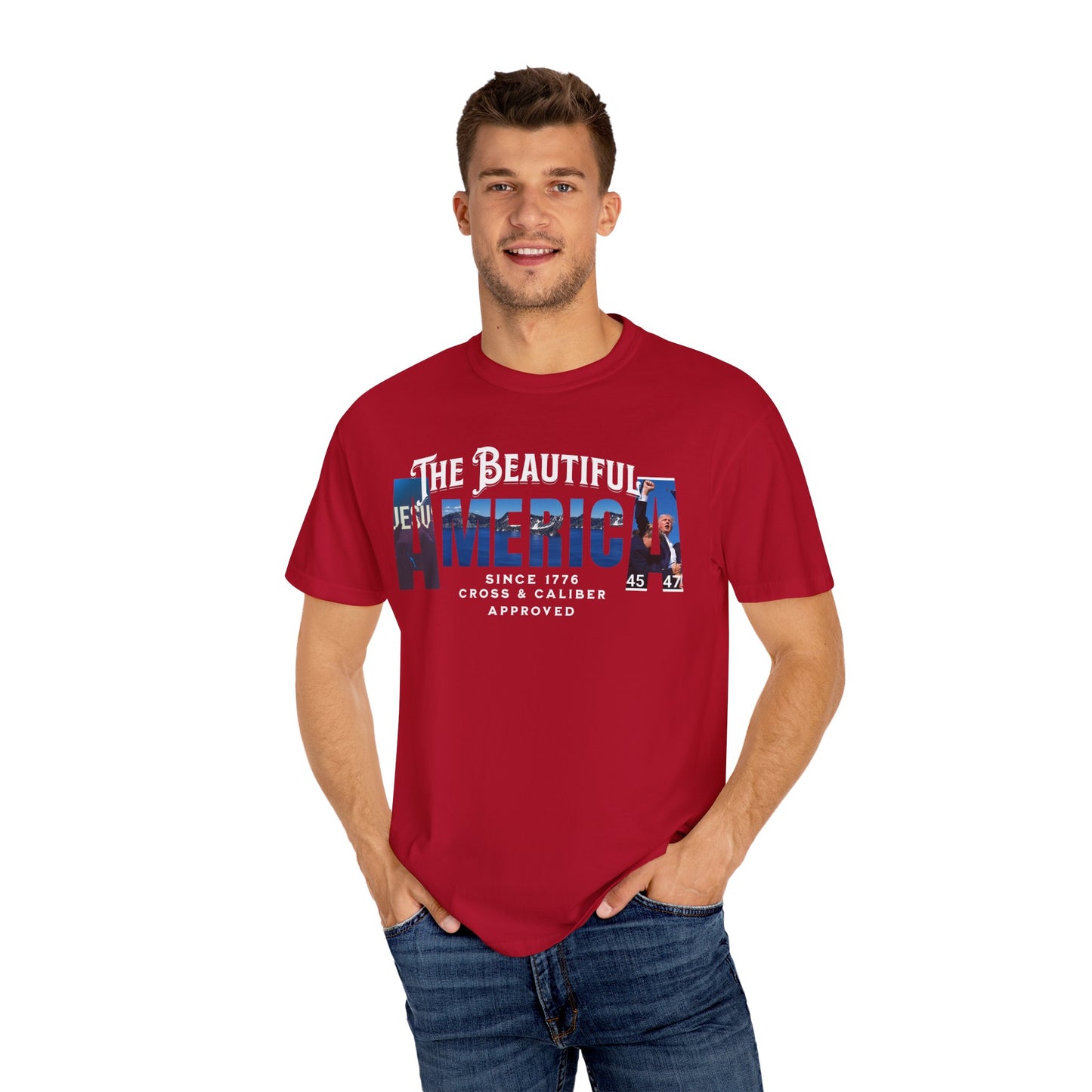 Celebrate America T-Shirt, Unisex Casual Tee, Patriotic Gift, July 4th Apparel, Travel in Style, Comfortable Everyday Wear