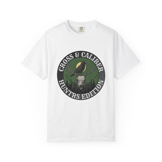 Hunting Themed Unisex T-Shirt | Cross & Caliber | Gift for Hunters | Outdoor Wear | Nature Lover Tee, Casual Style, Hunting Apparel