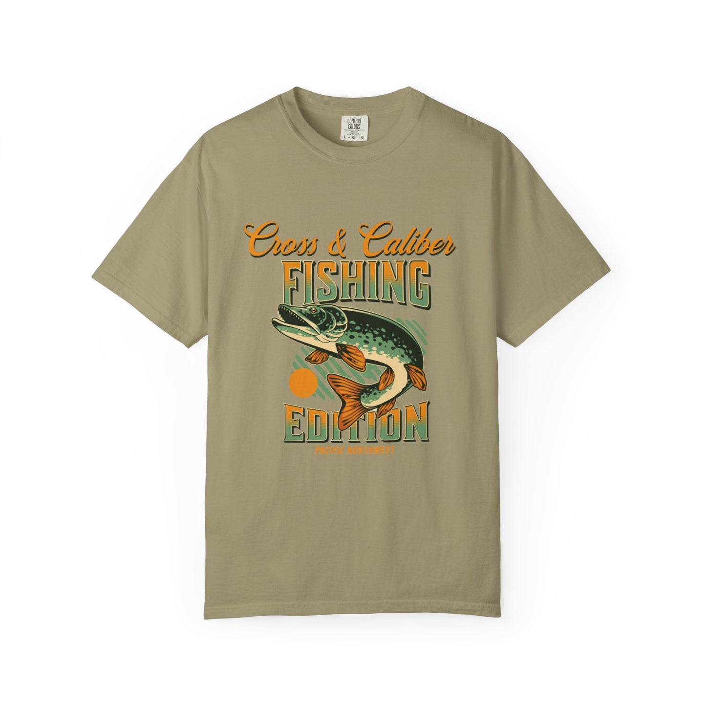 Fishing Edition Garment-Dyed T-shirt, Casual Fishing Tee, Outdoor Shirt, Gift for Fisherman, Summer Adventure Apparel