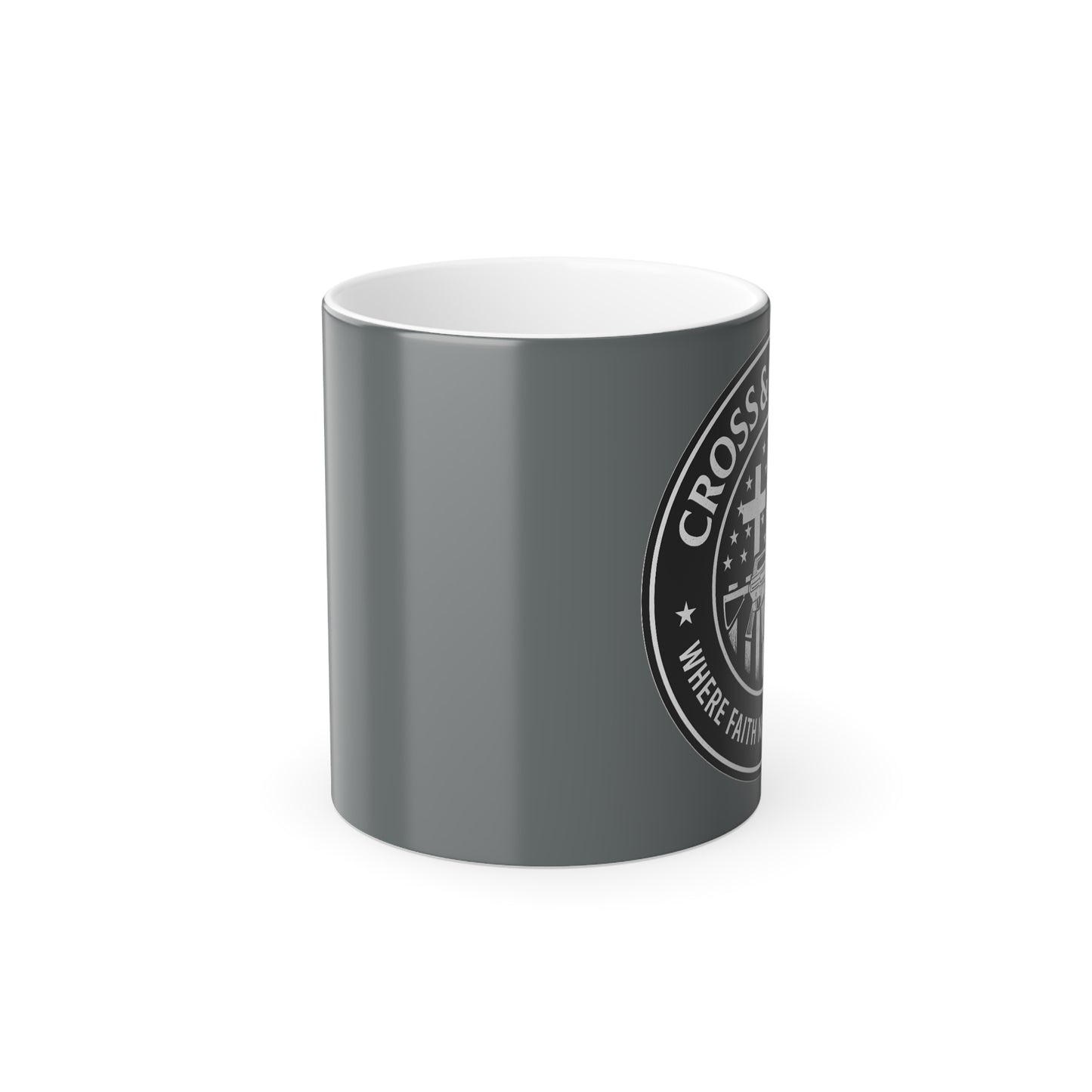 Color Morphing Mug - Inspirational Faith Design for Coffee Lovers