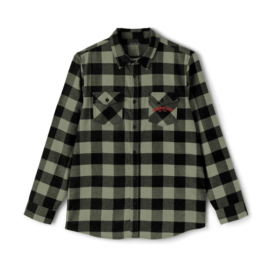 Unisex Flannel Shirt - God, Guns & Glory Design