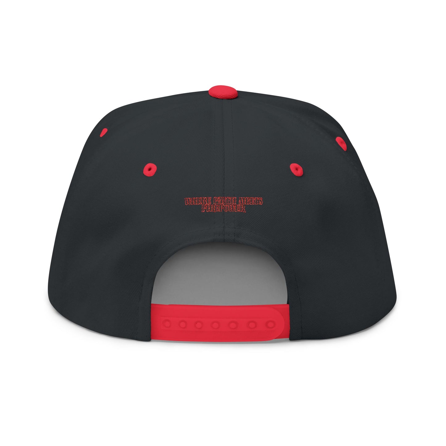 Embroidered Flat Bill Cap - Cross & Caliber Design