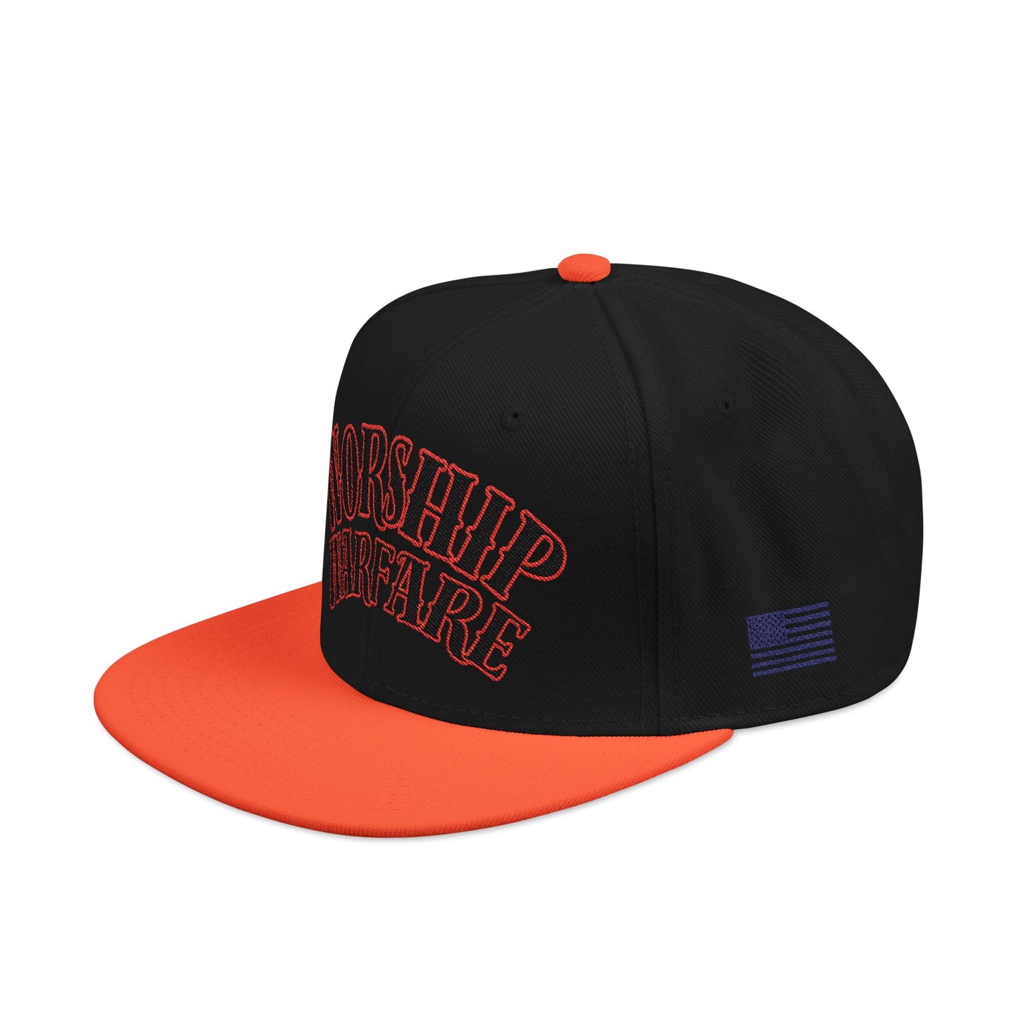 Worship Warfare Snapback Cap - Embroidered Hat for Faith & Style