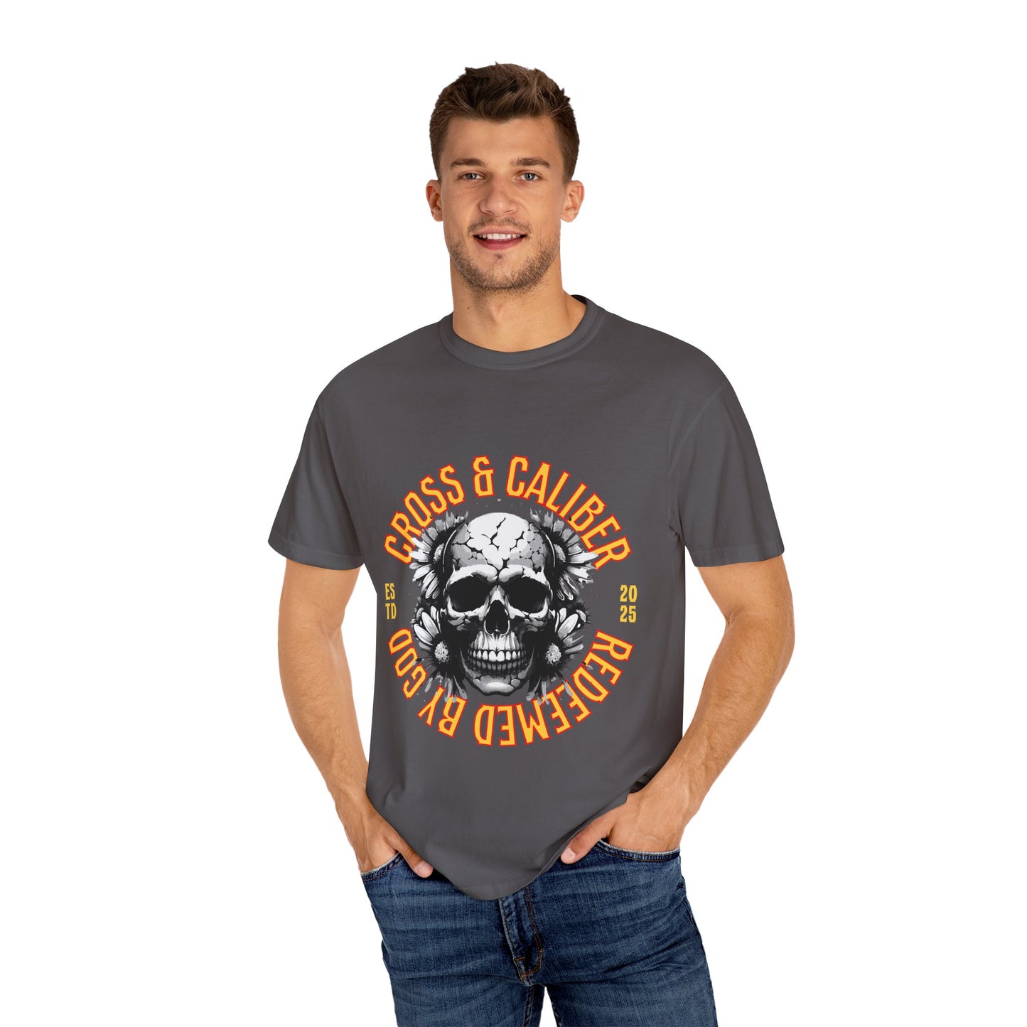 Edgy Graphic Tee, Skull T-Shirt, Unisex Casual Wear, Alternative Fashion, Halloween Costume, Gift for Him/Her