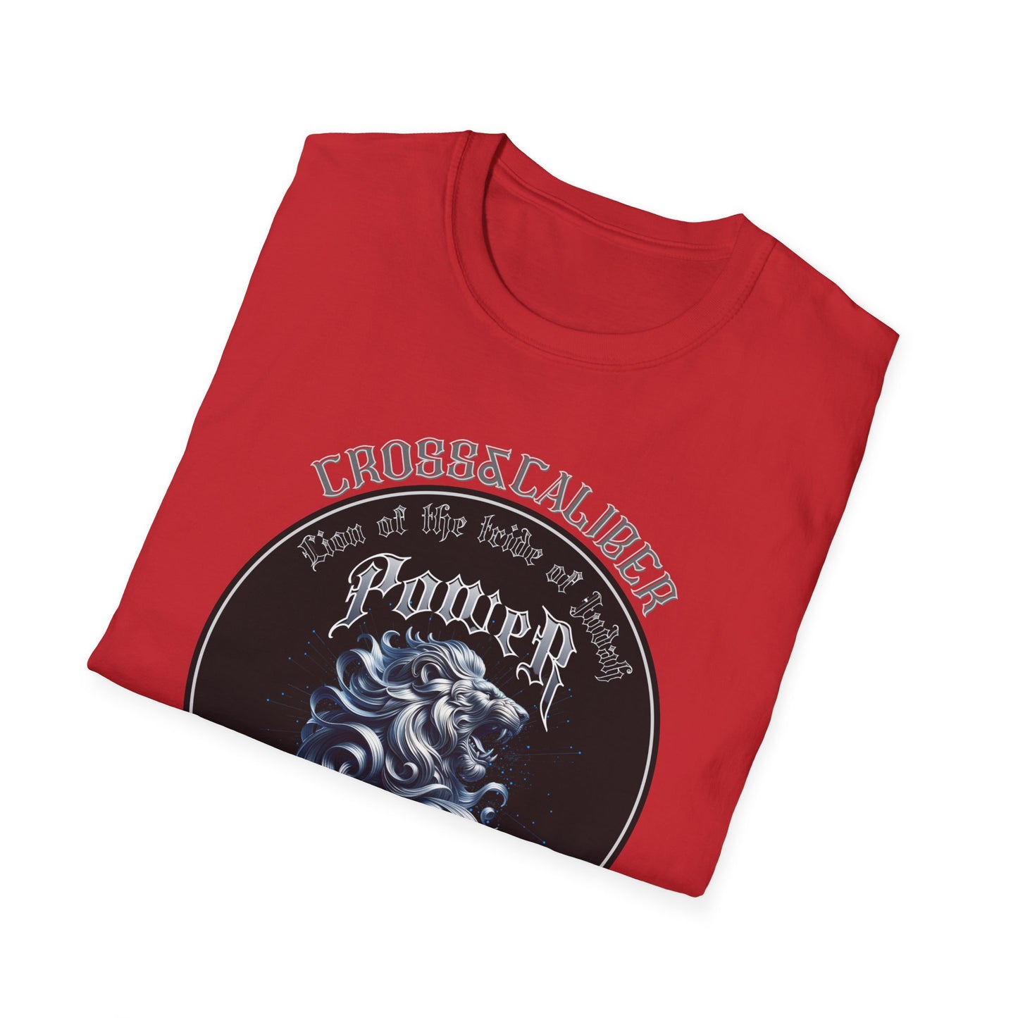 Majestic Power Unisex Softstyle T-Shirt, Casual Tee, Gift for Him, Unique Apparel, Everyday Wear, Cool Graphic Shirt, Stylish Top