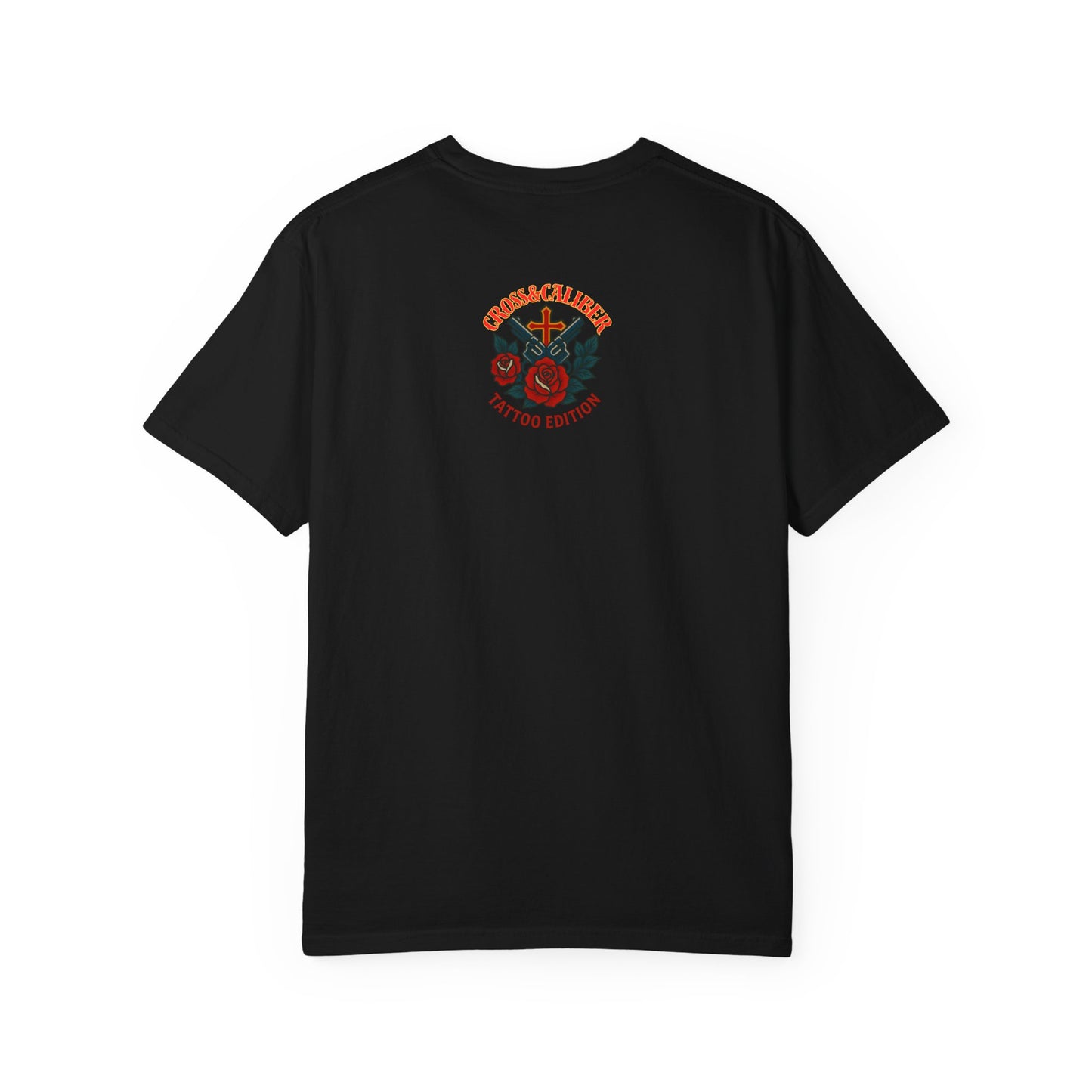 Nautical Tattoo T-Shirt - Cross & Caliber Design