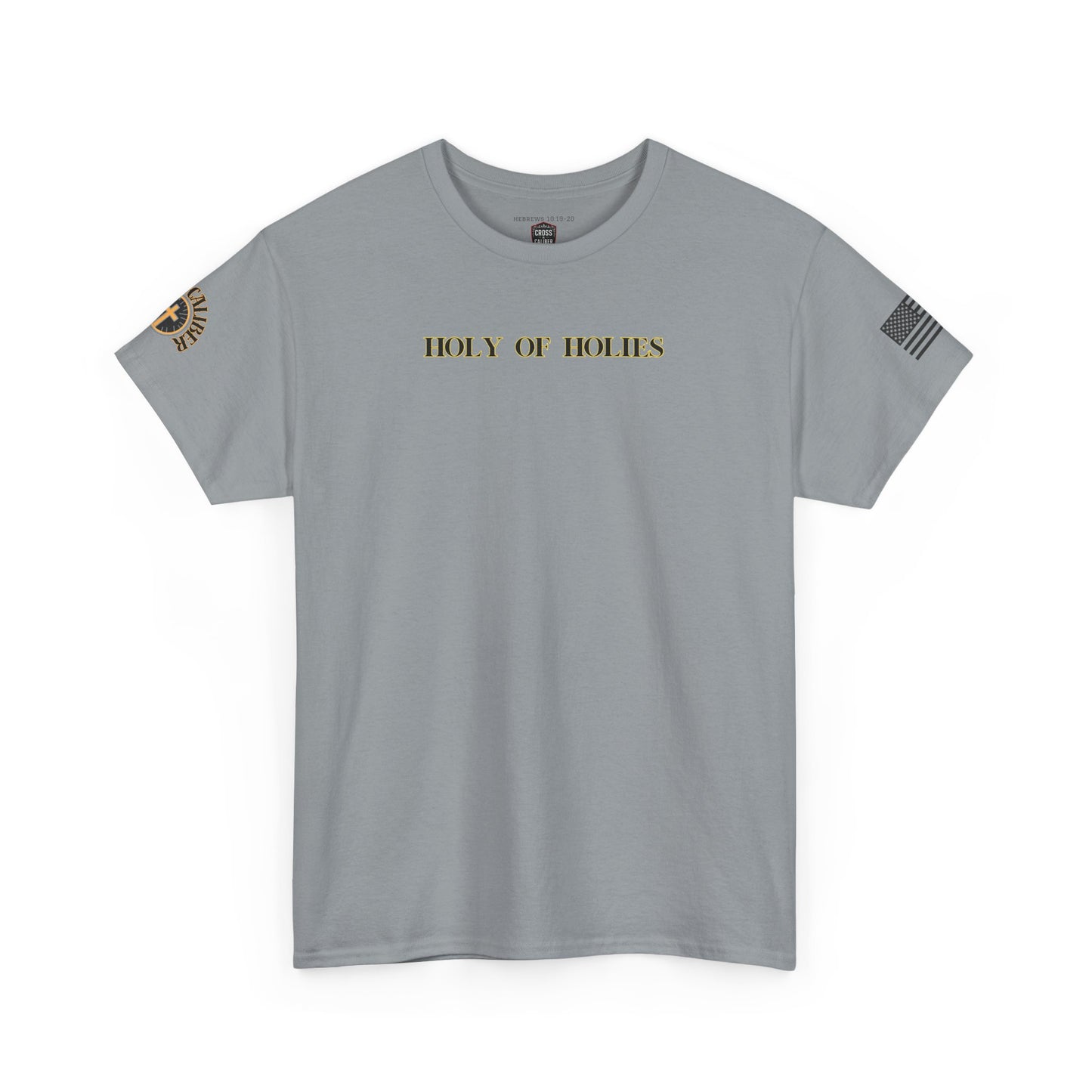 Holy of Holies Unisex Heavy Cotton Tee, Casual T-Shirt, Graphic Tee for Everyday Wear, Unique Gift for Friends, Trendy Vintage Style
