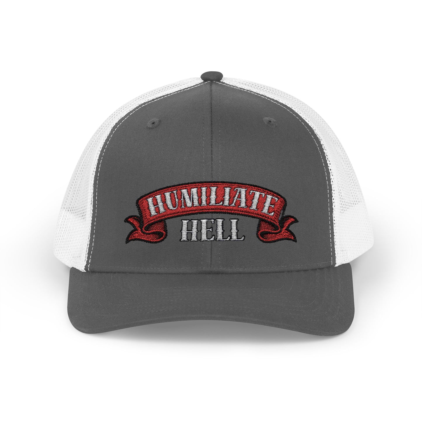 Humble Hell Snapback Trucker Cap, Adjustable Cap, Casual Headwear, Gift for Him, Everyday Style, Festival Gear