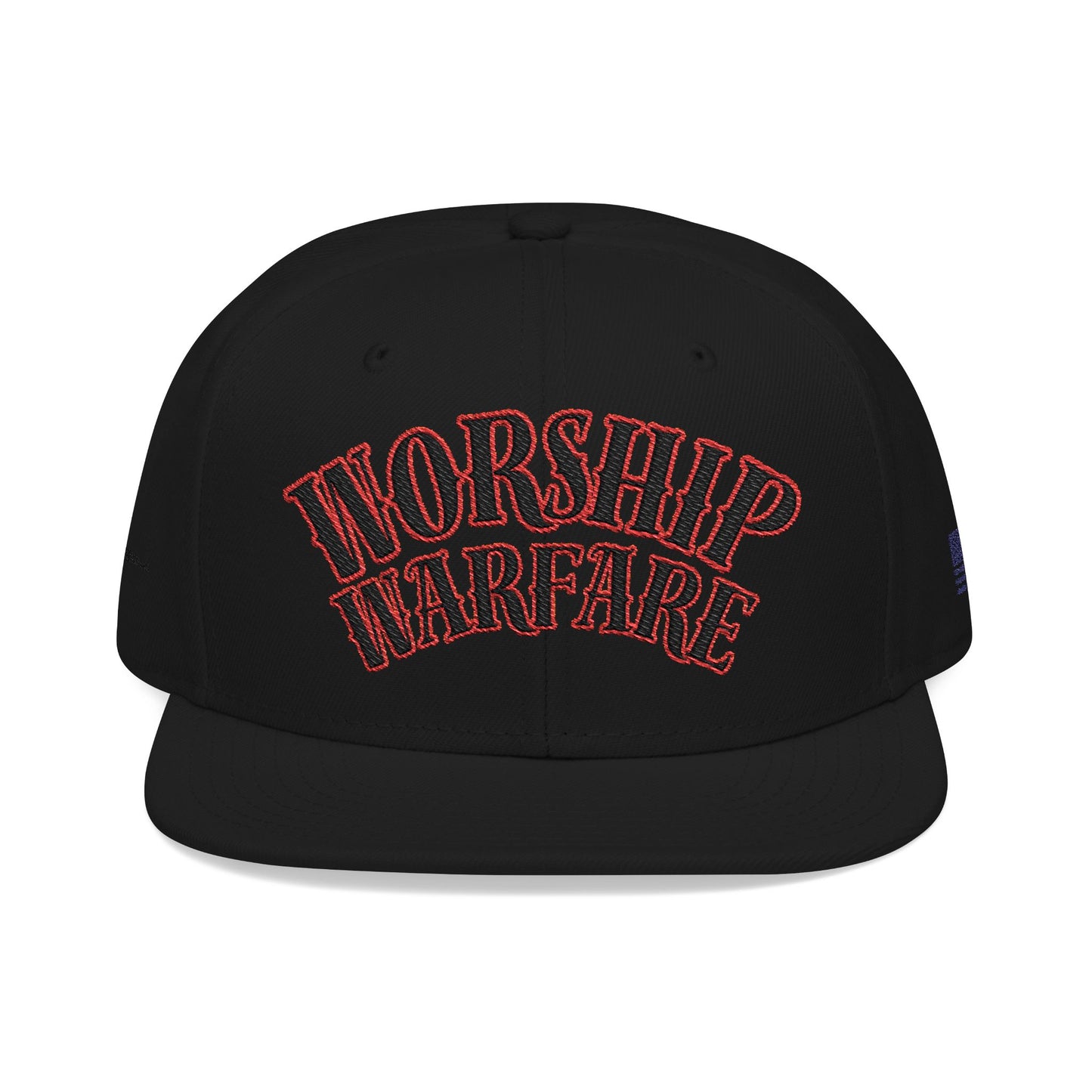 Worship Warfare Snapback Cap - Embroidered Hat for Faith & Style