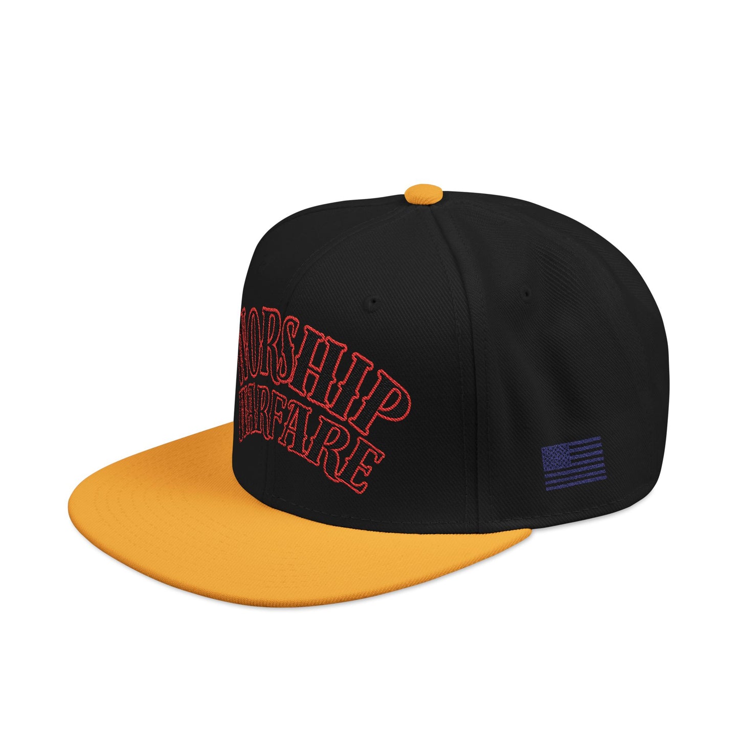 Worship Warfare Snapback Cap - Embroidered Hat for Faith & Style