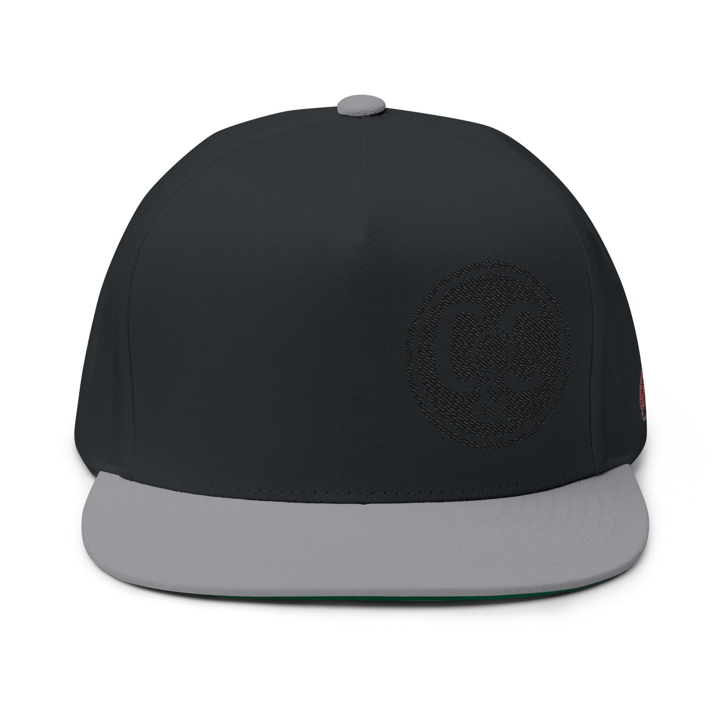 Stylish Embroidered Flat Bill Cap - Perfect for Casual Outings and Special Occasions