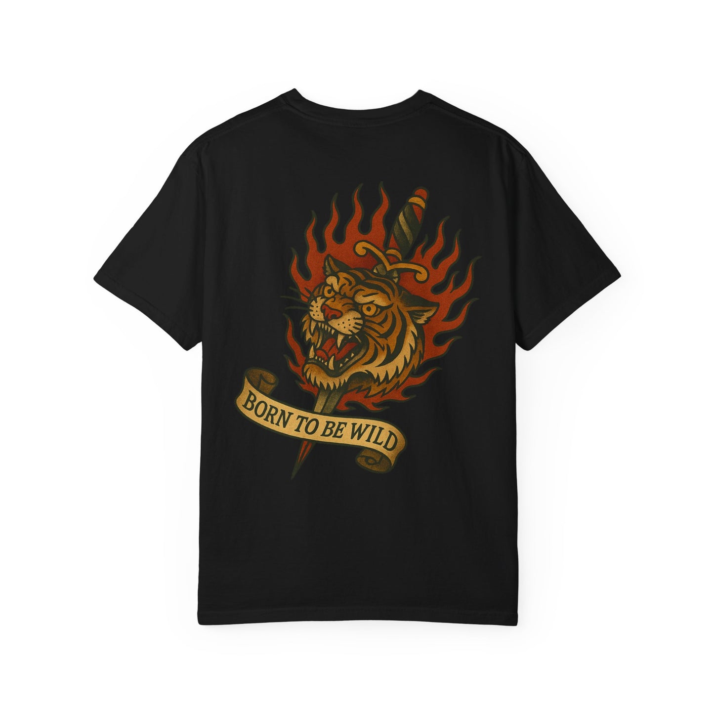 Born to Be Wild Graphic T-Shirt - Unisex Garment-Dyed Tee