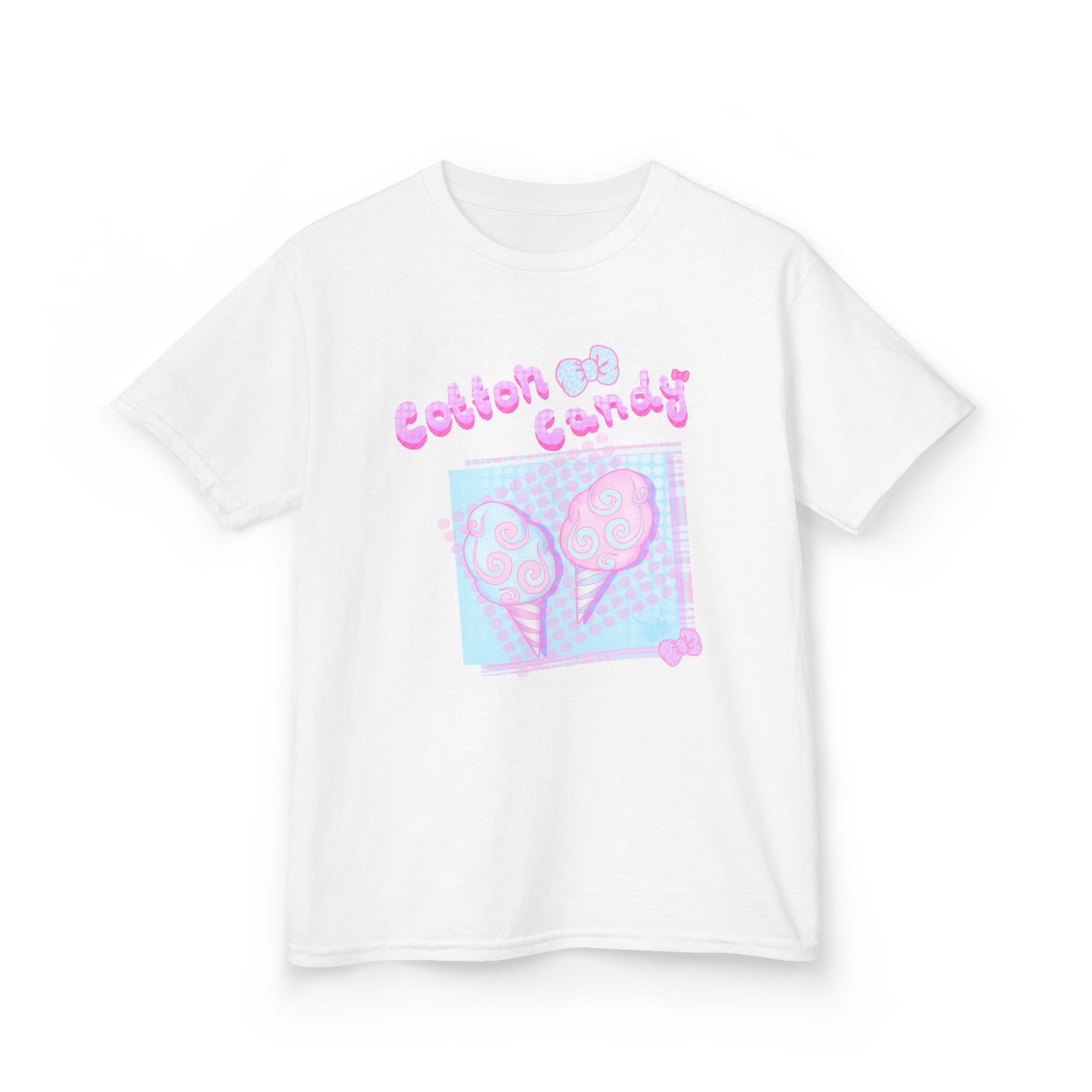 Cotton Candy Kids Tee, Kids Summer T-Shirt, Fun Graphic Tee, Birthday Gift, Unique Kids Apparel, Sweet Treat Shirt