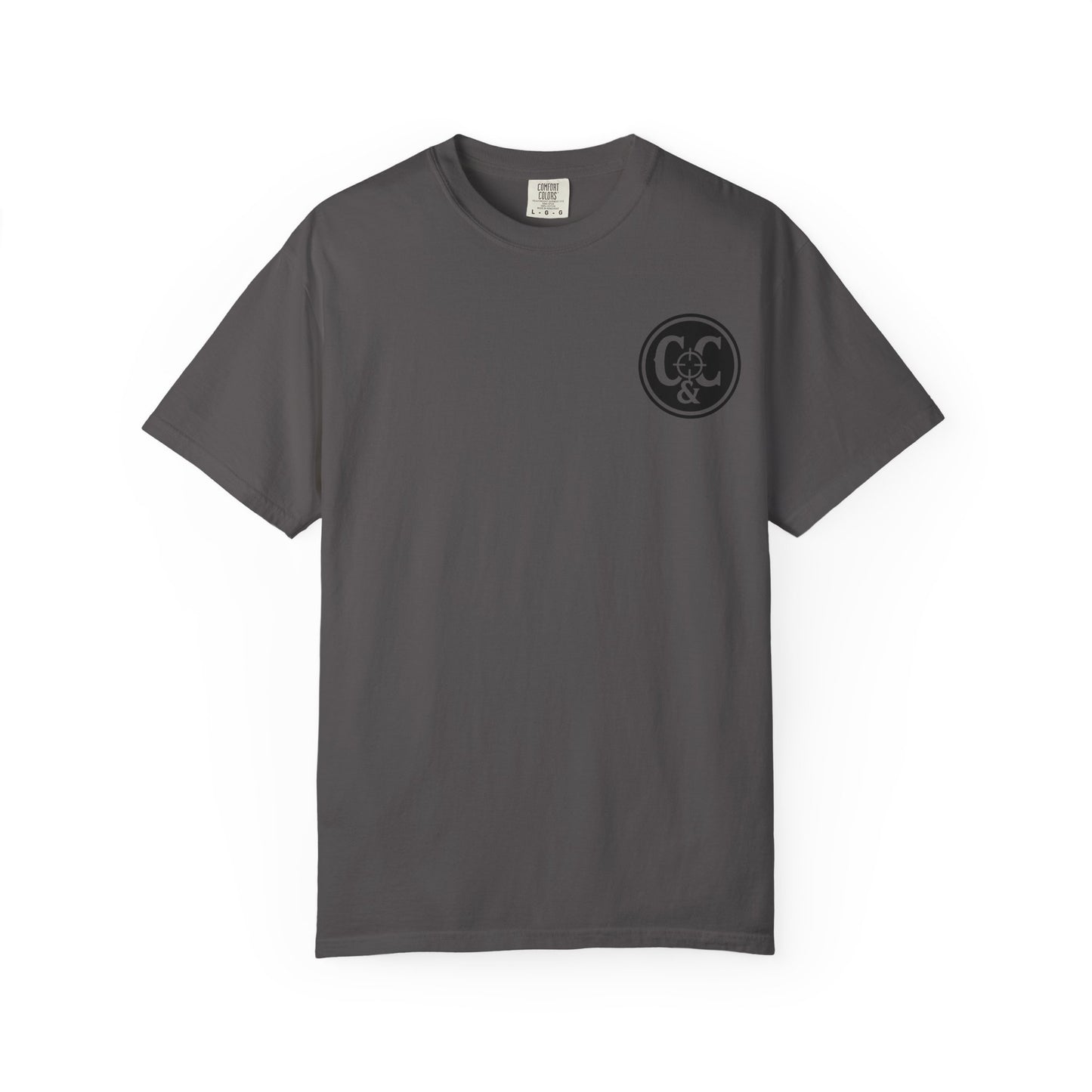 Patriotic Unisex Garment-Dyed T-Shirt: Built to Defend, Called to Serve