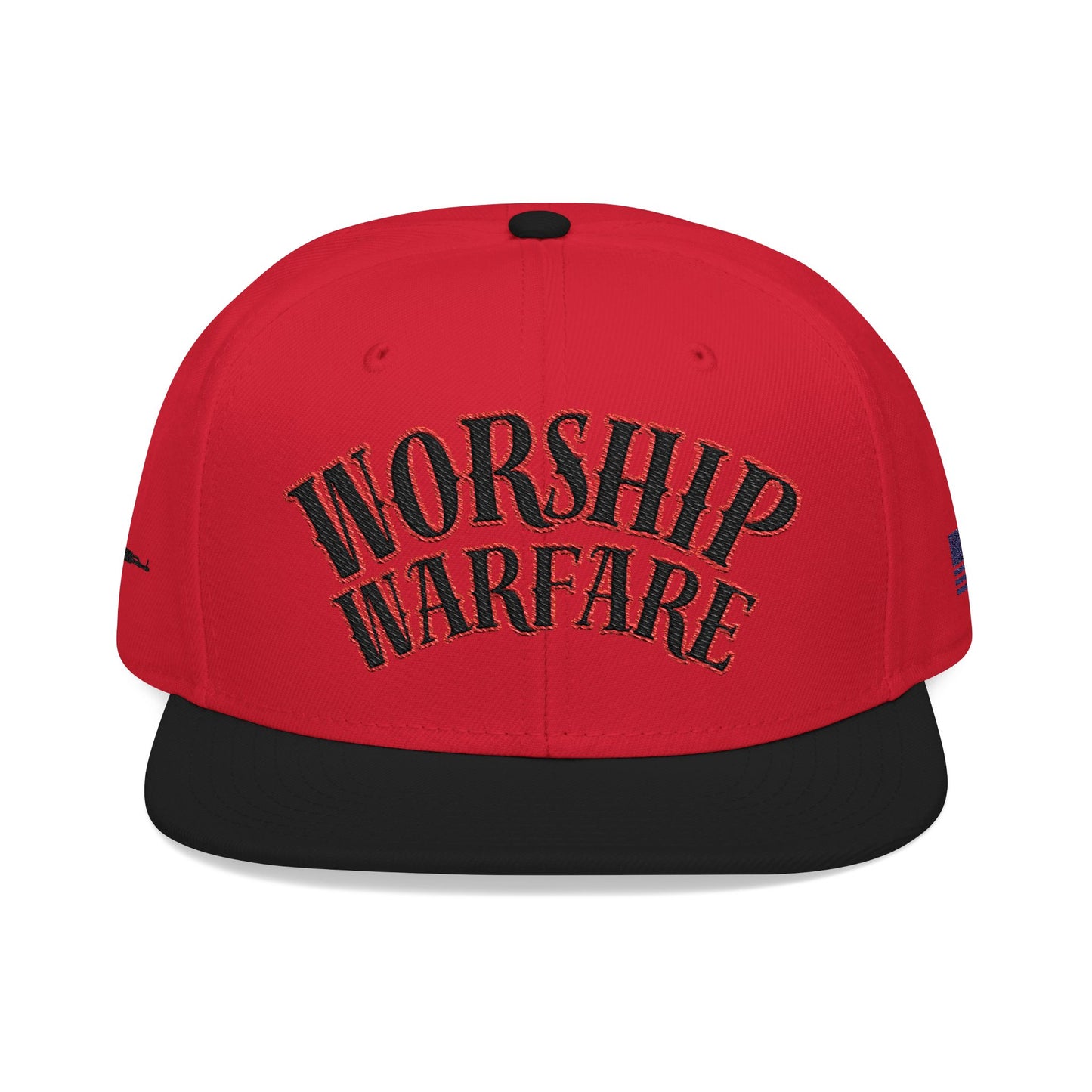 Worship Warfare Snapback Cap - Embroidered Hat for Faith & Style