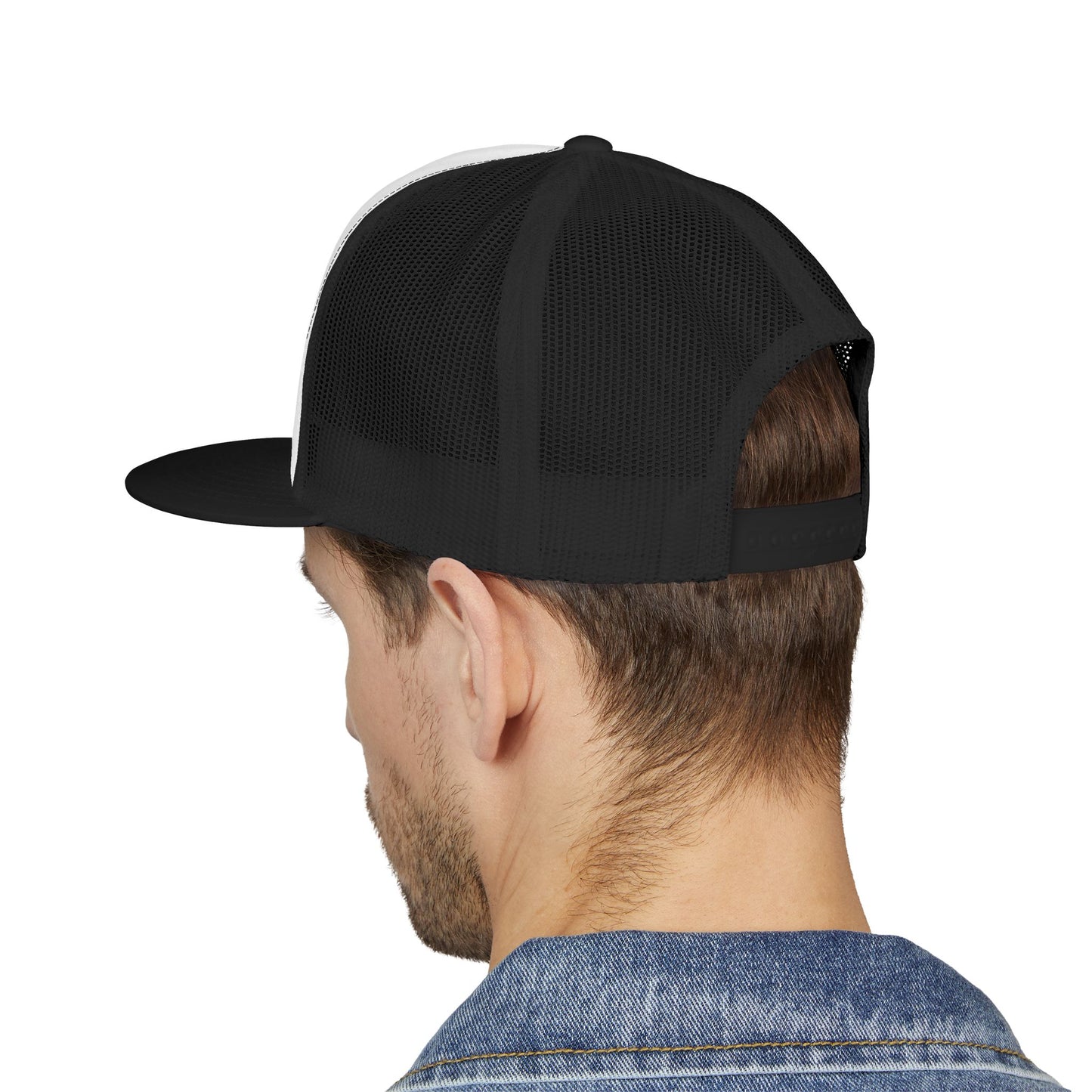 'JESUS' Makes America Great Again-Embroidered 5 Panel Trucker Cap