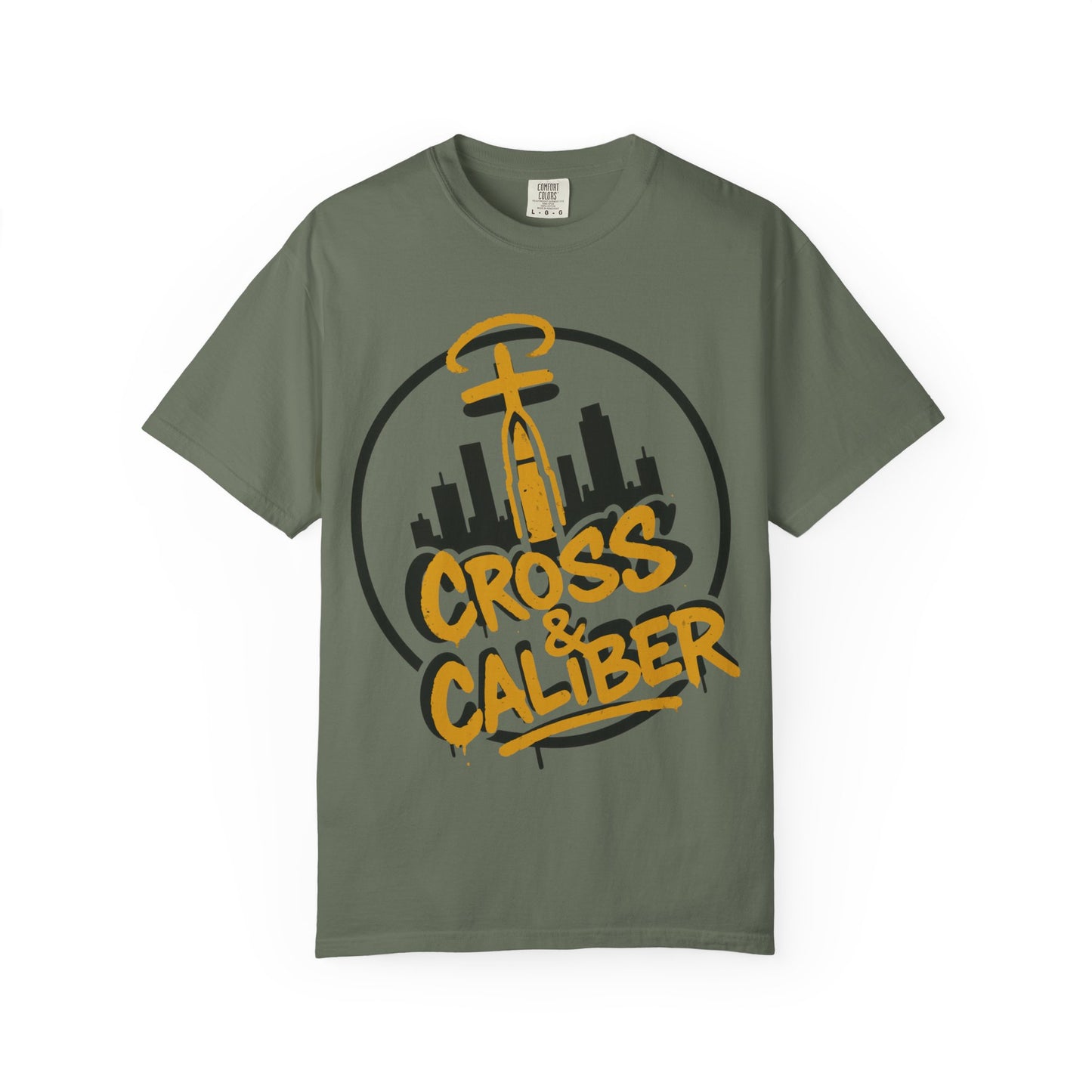 Urban Graphic T-Shirt - Cross & Caliber Streetwear Style, Casual Wear, Cool Gift for Men and Women, Trendy Fashion Tee, Unisex Apparel