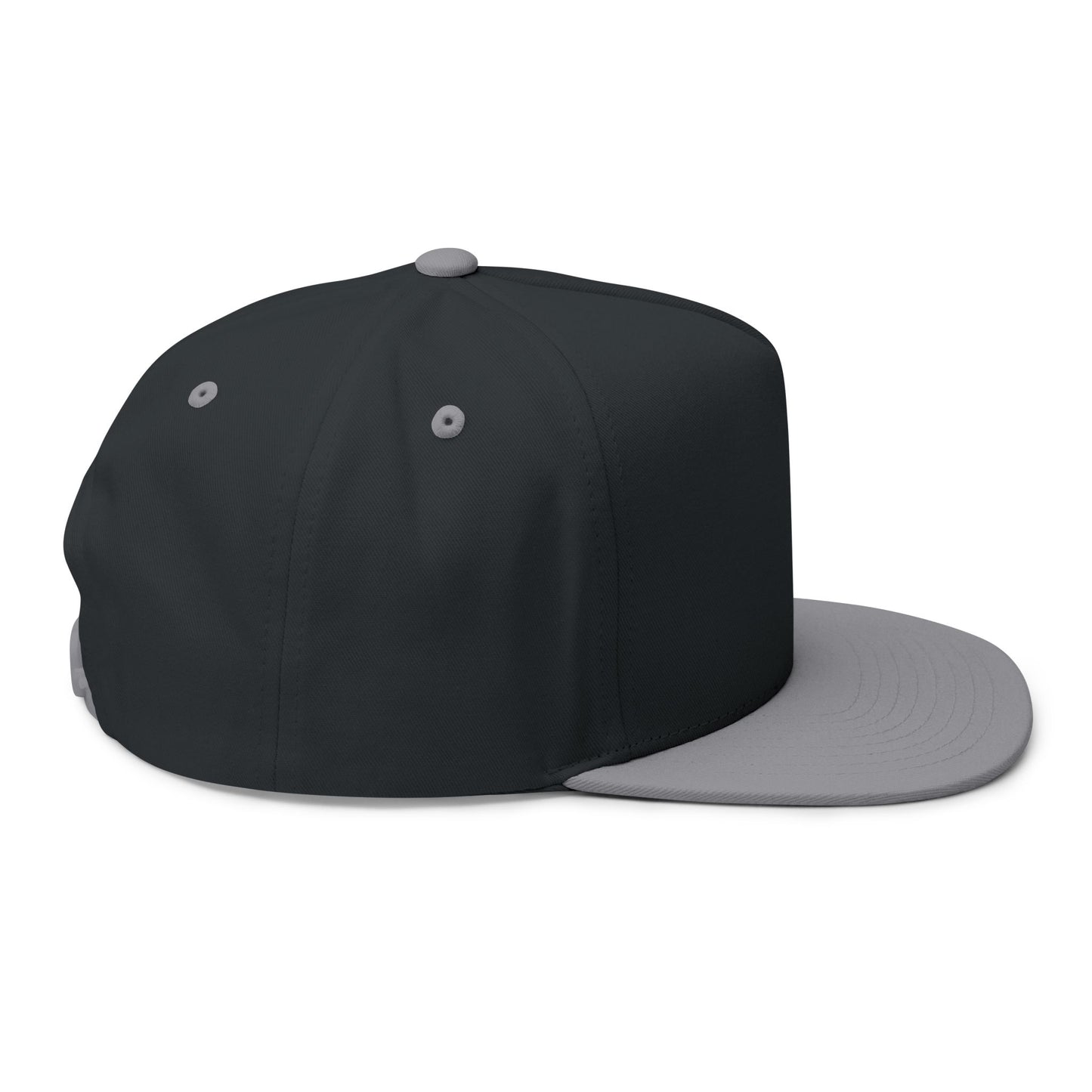 Stylish Embroidered Flat Bill Cap - Perfect for Casual Outings and Special Occasions