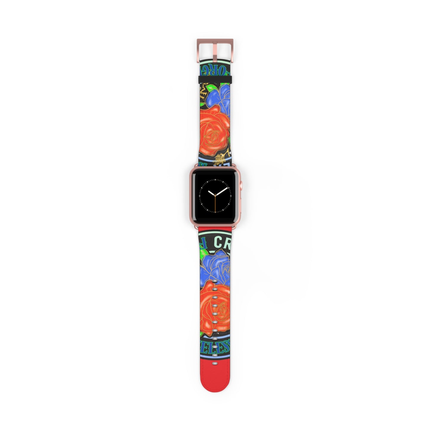Colorful Floral Watch Band - Stylish Accessory for Everyday Wear