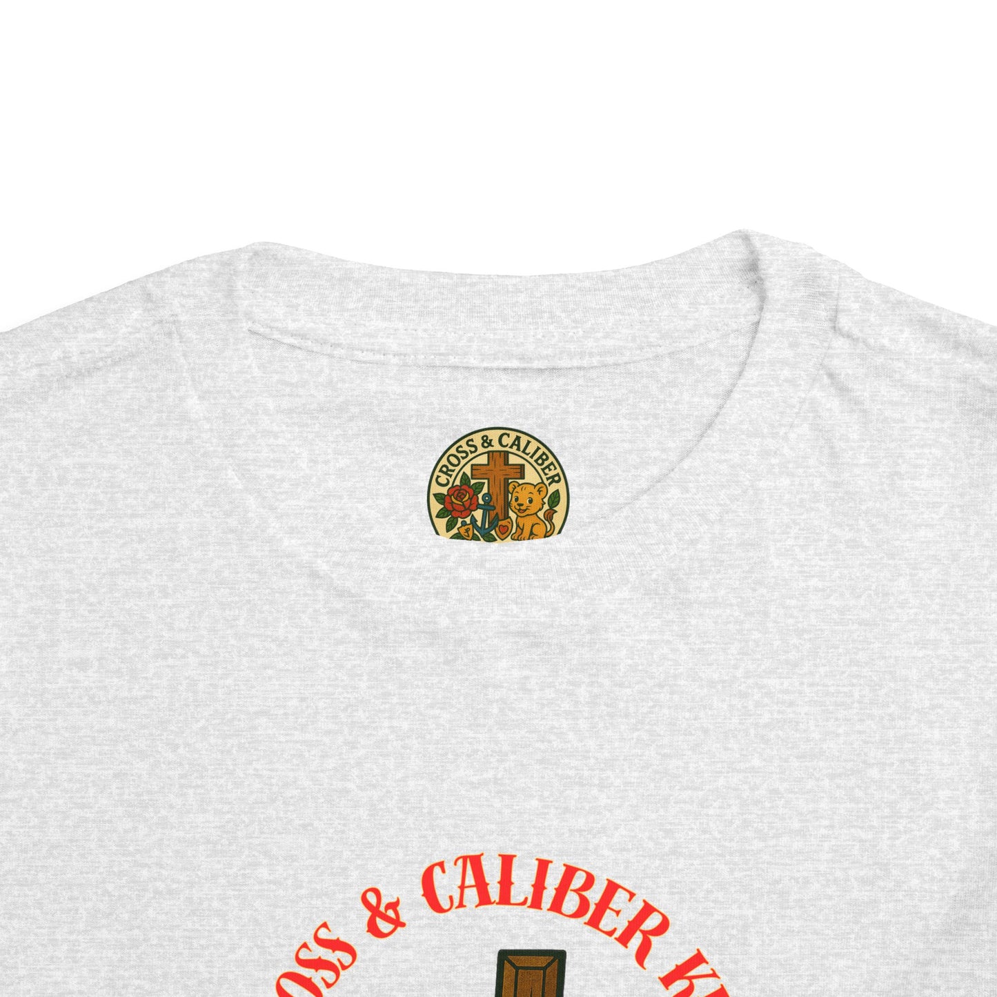 Bold as a Lion Toddler Tee - Cute Christian Graphic Shirt for Kids