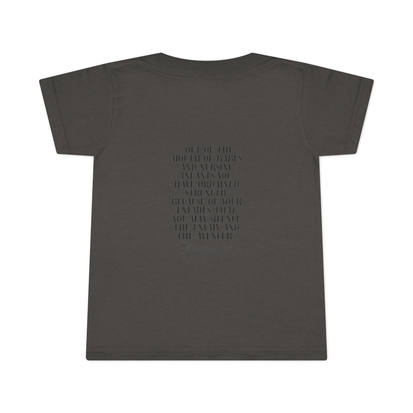 Bold Eagle & Roses Toddler T-Shirt - Faith-Inspired Design
