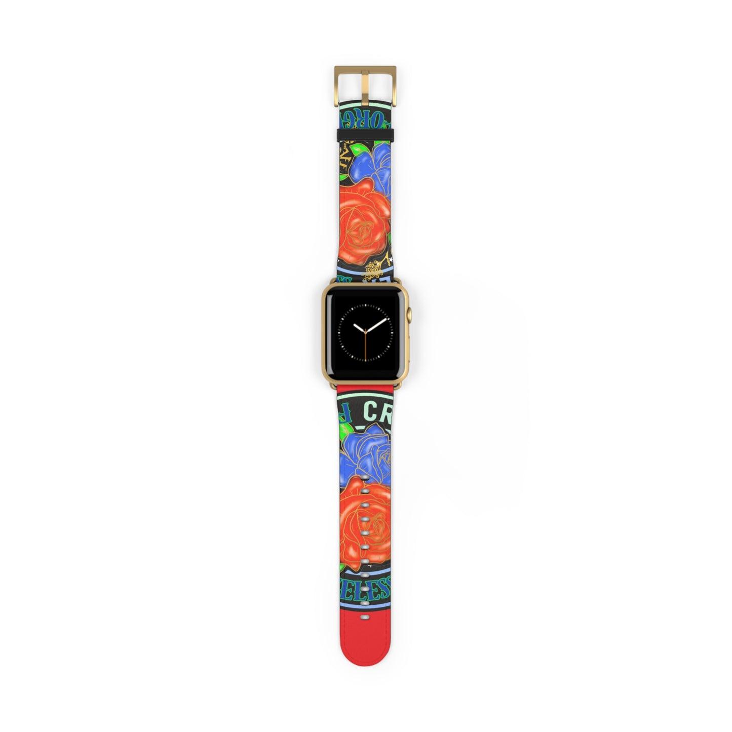 Colorful Floral Watch Band - Stylish Accessory for Everyday Wear