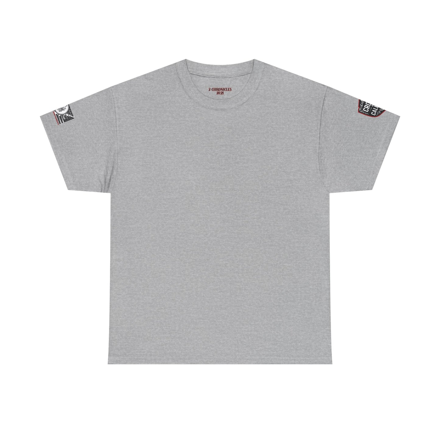 Bold Graphic Unisex Tee with Cross & Caliber Design, Casual Streetwear, Gift for Him or Her, Vintage Inspired T-Shirt,
