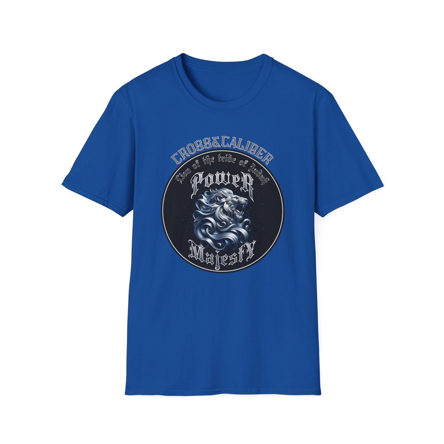 Majestic Power Unisex Softstyle T-Shirt, Casual Tee, Gift for Him, Unique Apparel, Everyday Wear, Cool Graphic Shirt, Stylish Top