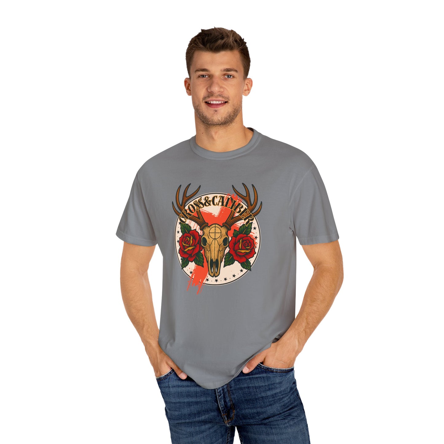 Rustic Graphic T-Shirt, Vintage Style Tee, Men's Women's, Nature Lover Gift, Halloween Apparel, Music Festival Gear, Boho Chic Fashion