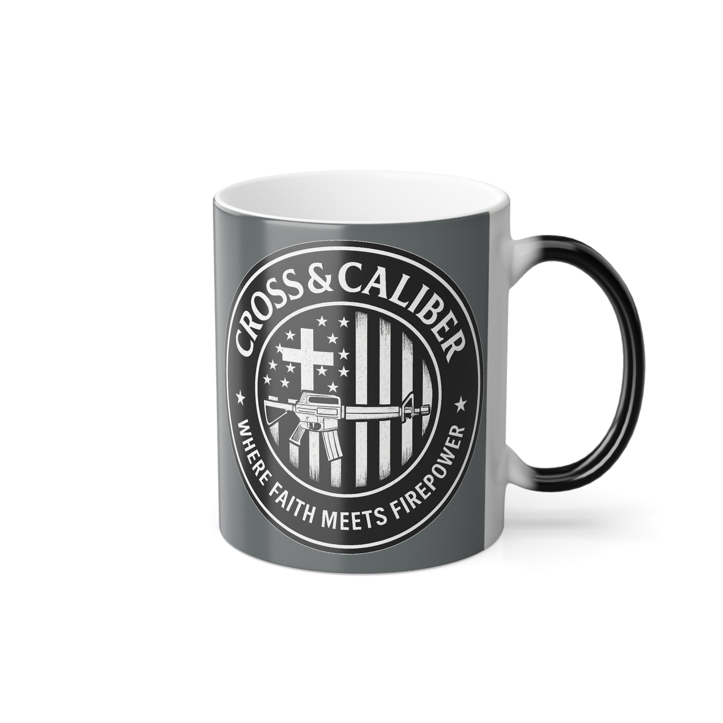Color Morphing Mug - Inspirational Faith Design for Coffee Lovers