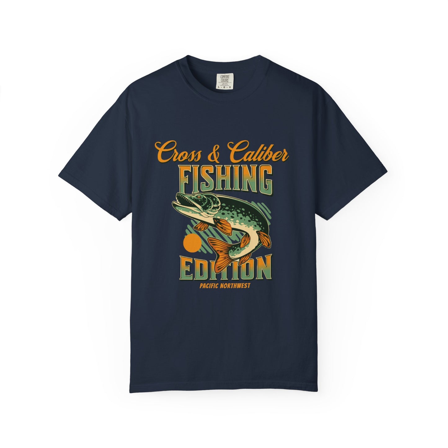 Fishing Edition Garment-Dyed T-shirt, Casual Fishing Tee, Outdoor Shirt, Gift for Fisherman, Summer Adventure Apparel