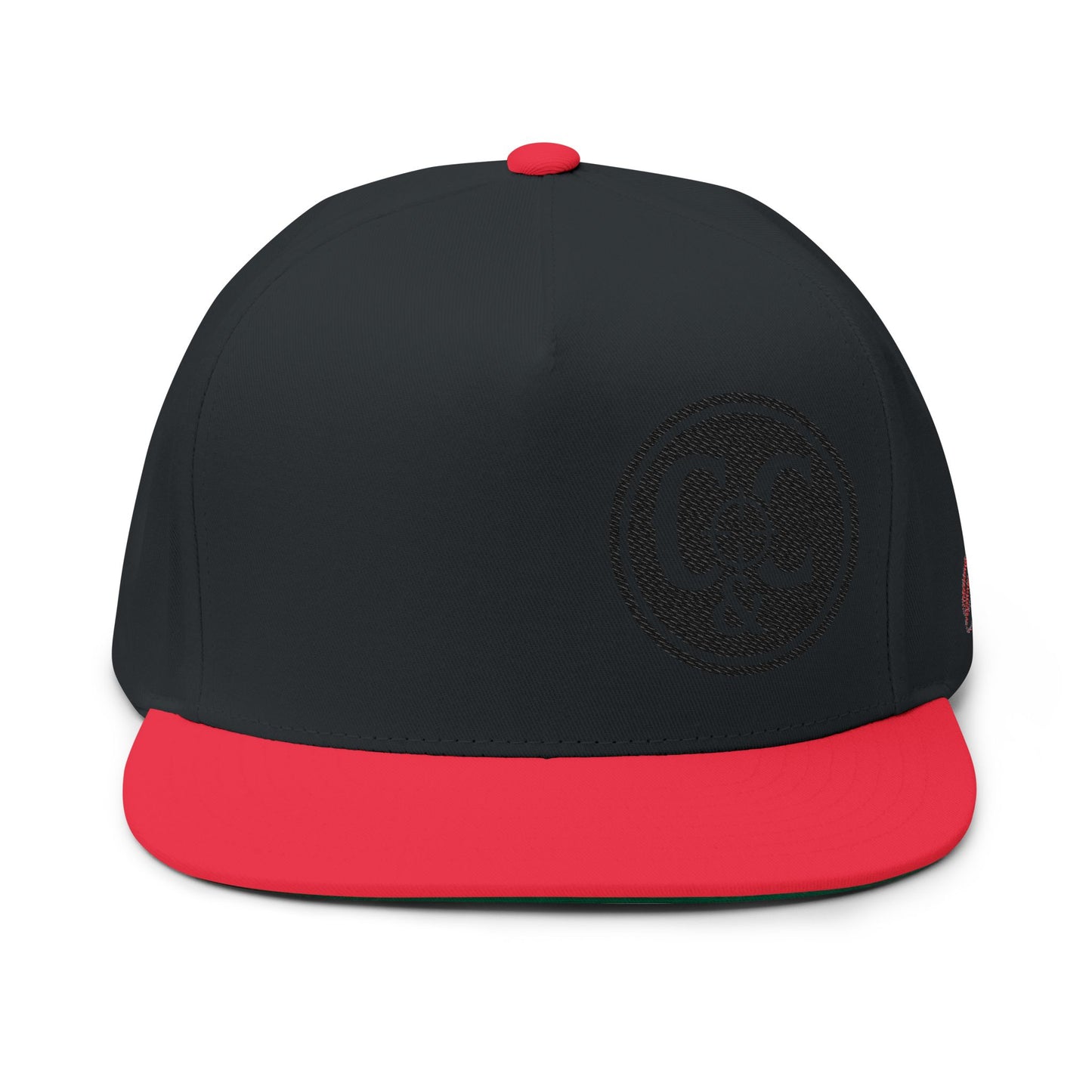 Stylish Embroidered Flat Bill Cap - Perfect for Casual Outings and Special Occasions