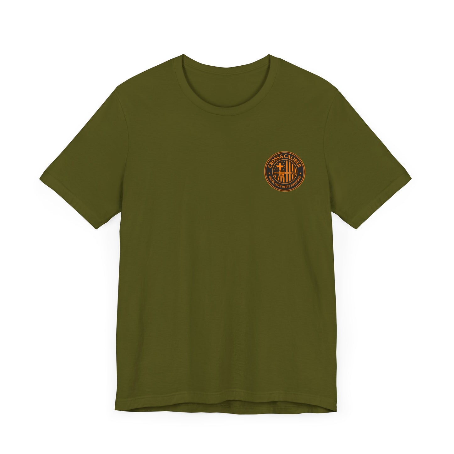 Inspirational Psalms 91:4 Unisex Jersey Tee