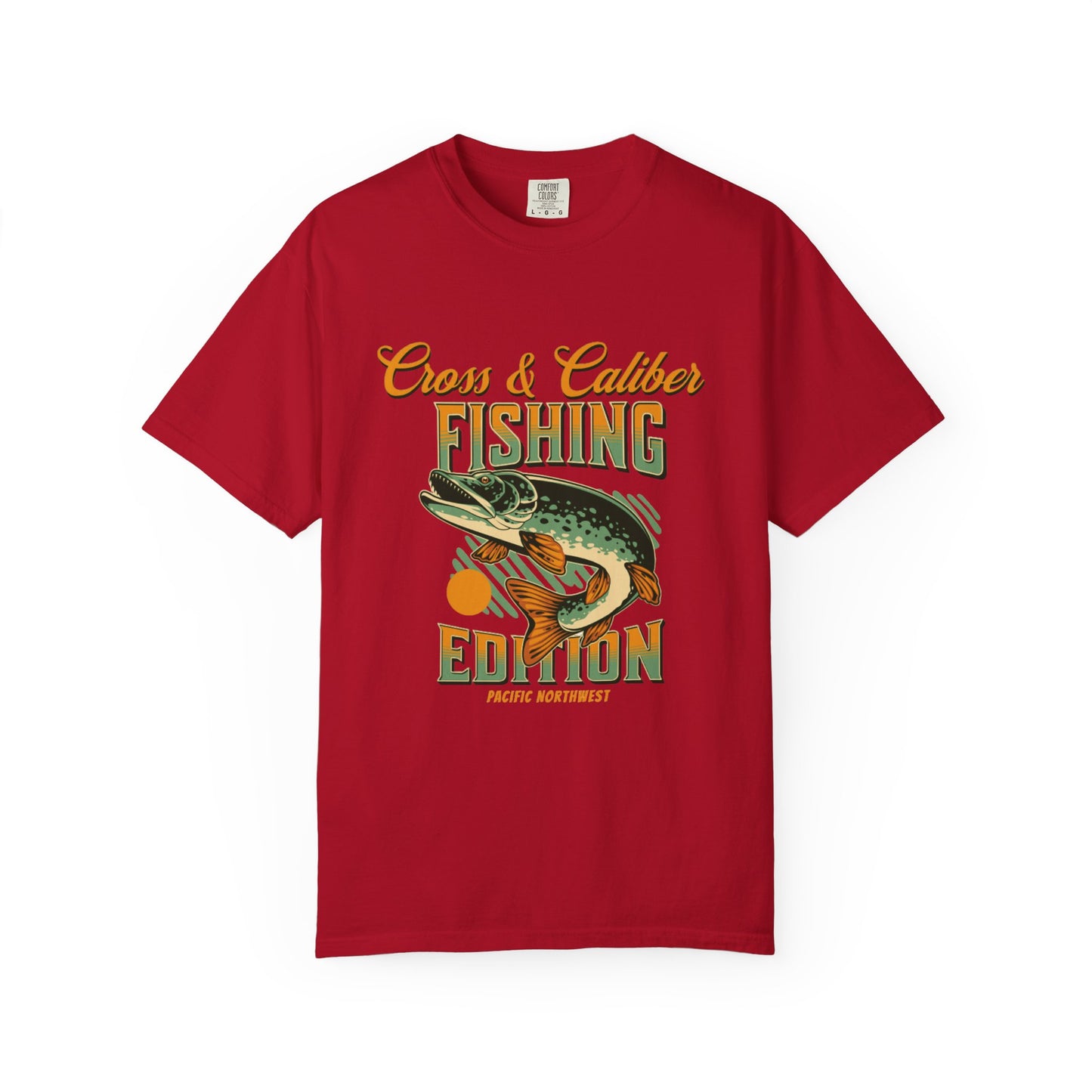Fishing Edition Garment-Dyed T-shirt, Casual Fishing Tee, Outdoor Shirt, Gift for Fisherman, Summer Adventure Apparel