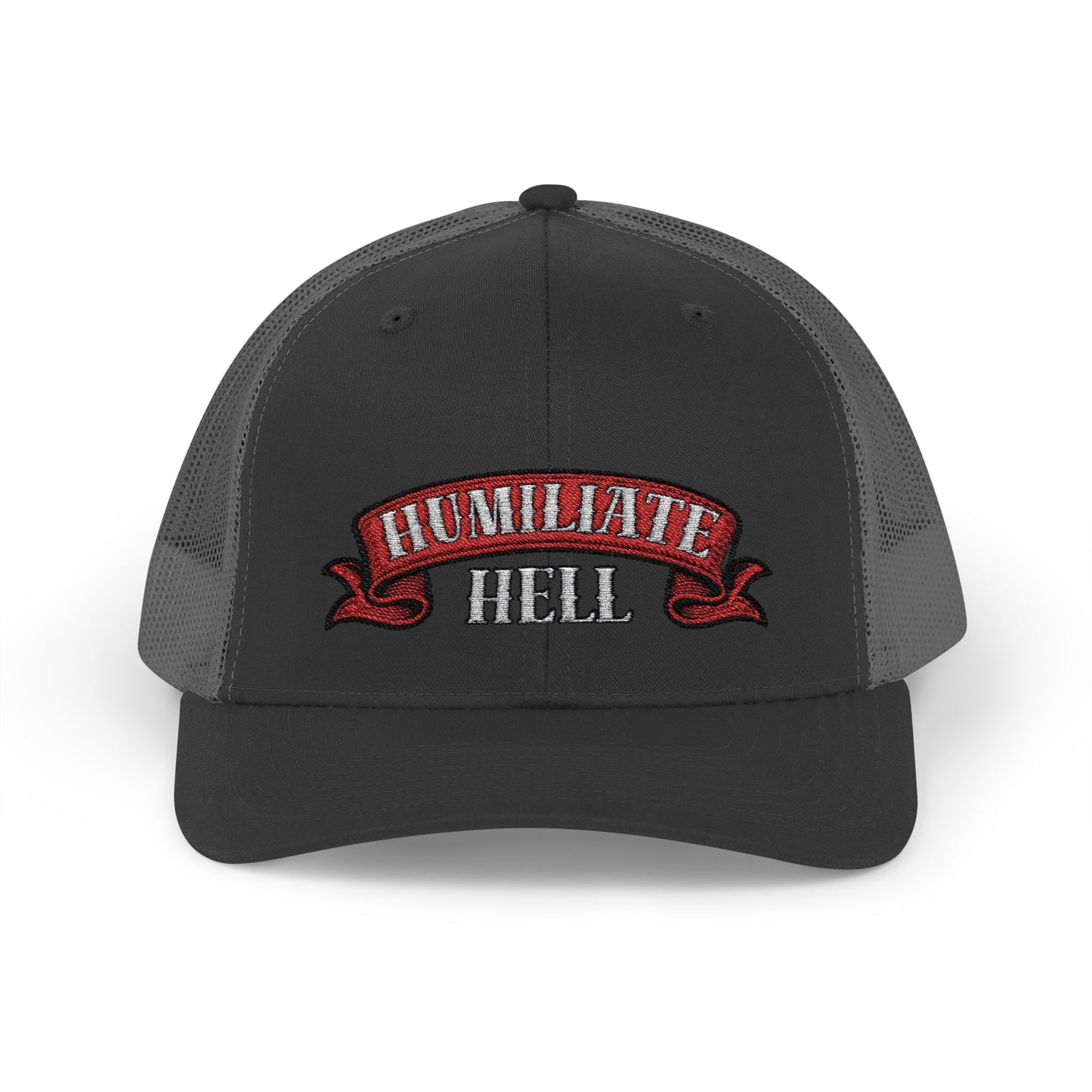Humble Hell Snapback Trucker Cap, Adjustable Cap, Casual Headwear, Gift for Him, Everyday Style, Festival Gear