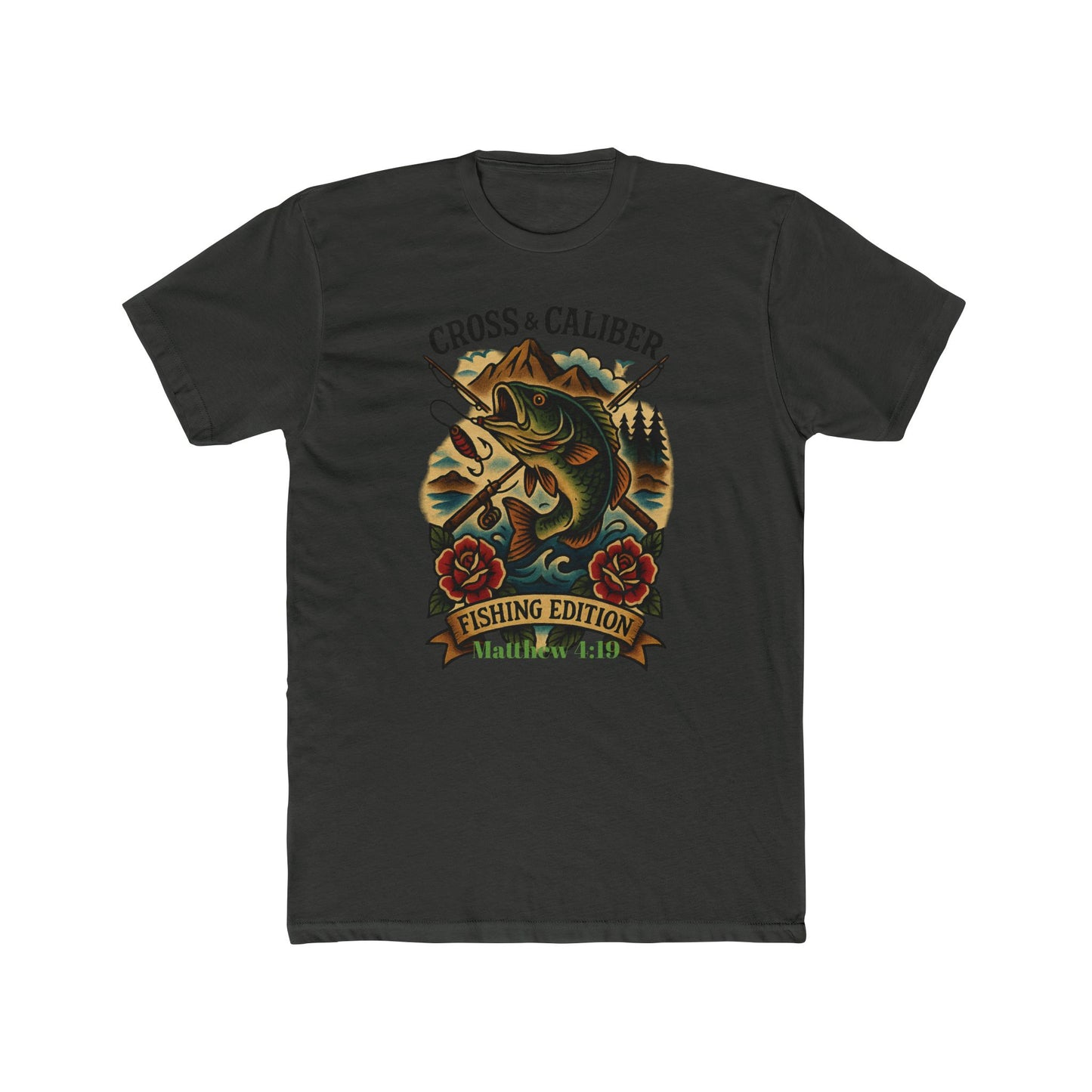 Fishing Edition Graphic Tee, Outdoor Shirt for Fishermen, Gift for Fishing Lovers, Casual Wear for Anglers, Cool Fishing Apparel