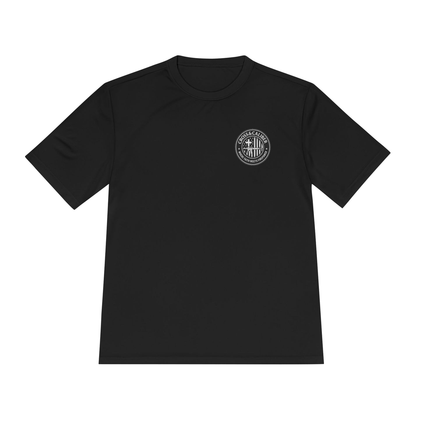 Unisex Moisture Wicking Tee -Carpenter’s Union "Jesus Was a Carpenter" Graphic Tee for Comfort and Style