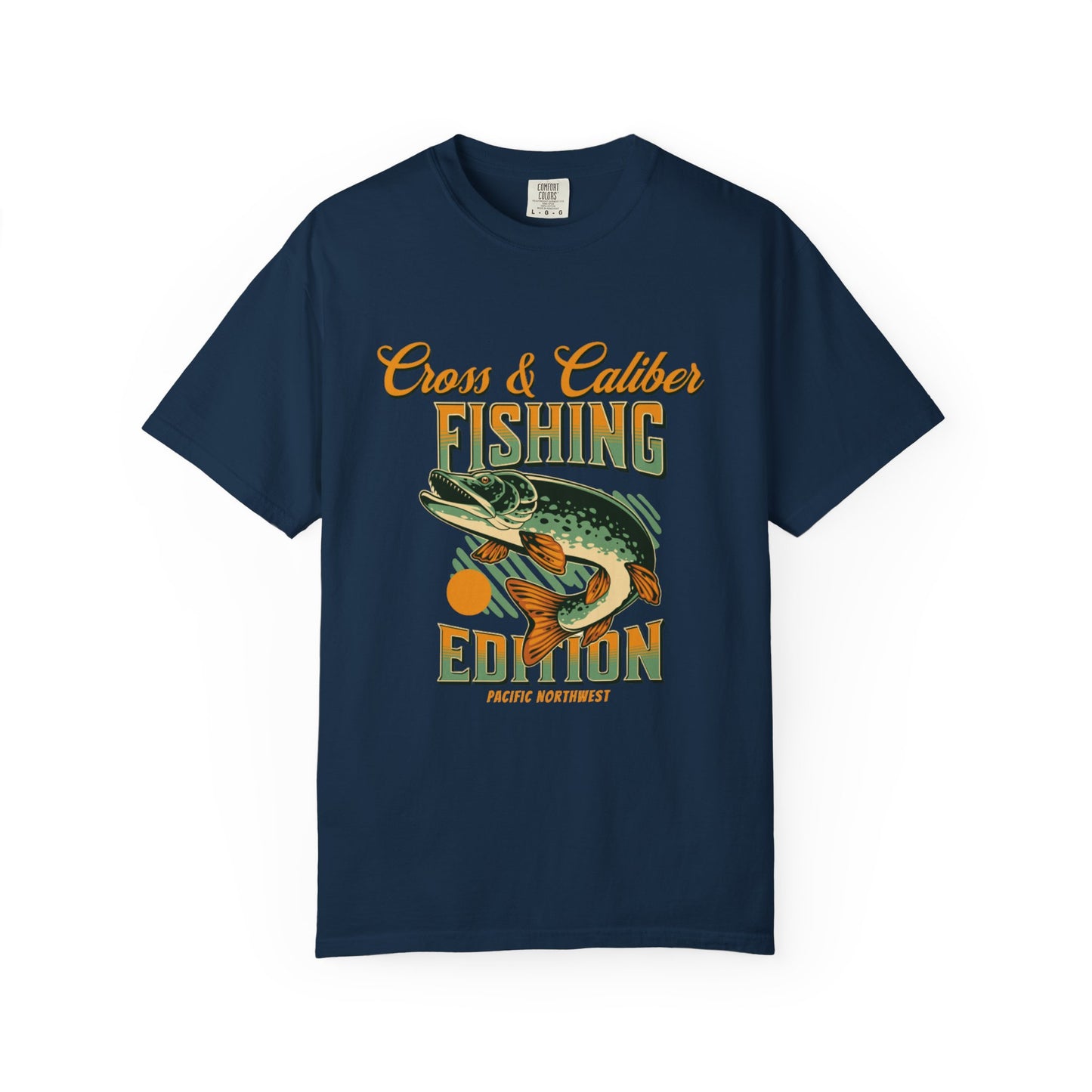 Fishing Edition Garment-Dyed T-shirt, Casual Fishing Tee, Outdoor Shirt, Gift for Fisherman, Summer Adventure Apparel