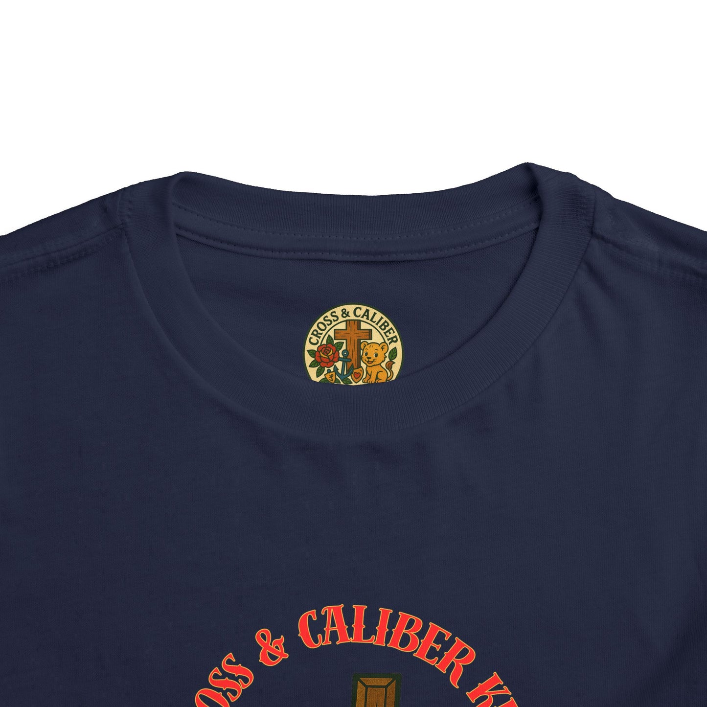 Bold as a Lion Toddler Tee - Cute Christian Graphic Shirt for Kids