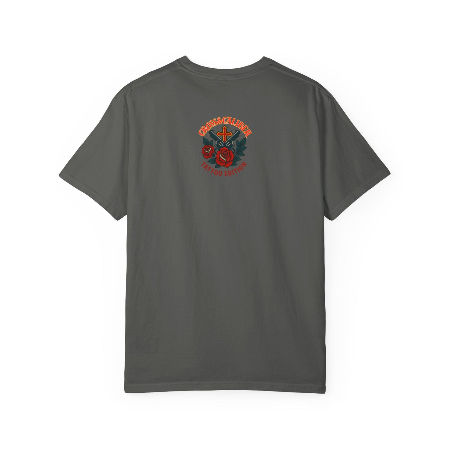 Nautical Tattoo T-Shirt - Cross & Caliber Design