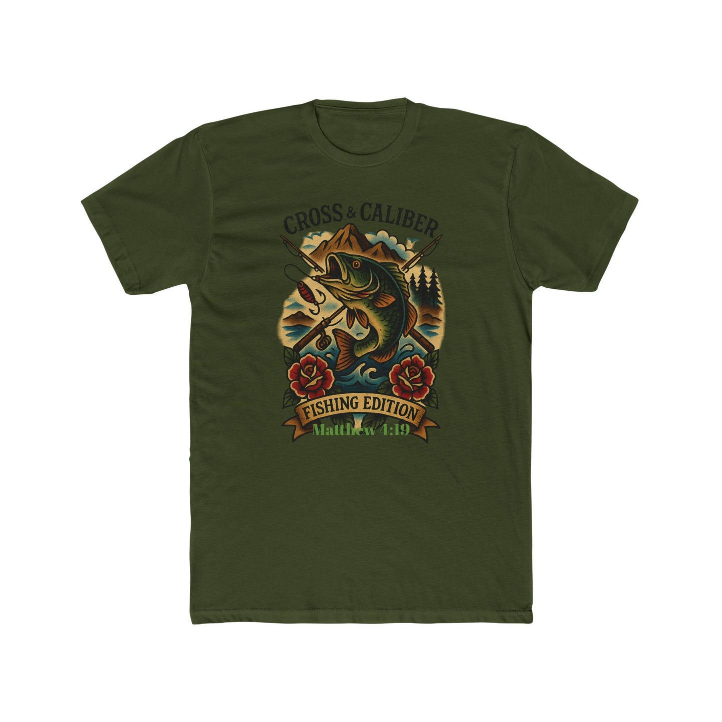 Fishing Edition Graphic Tee, Outdoor Shirt for Fishermen, Gift for Fishing Lovers, Casual Wear for Anglers, Cool Fishing Apparel