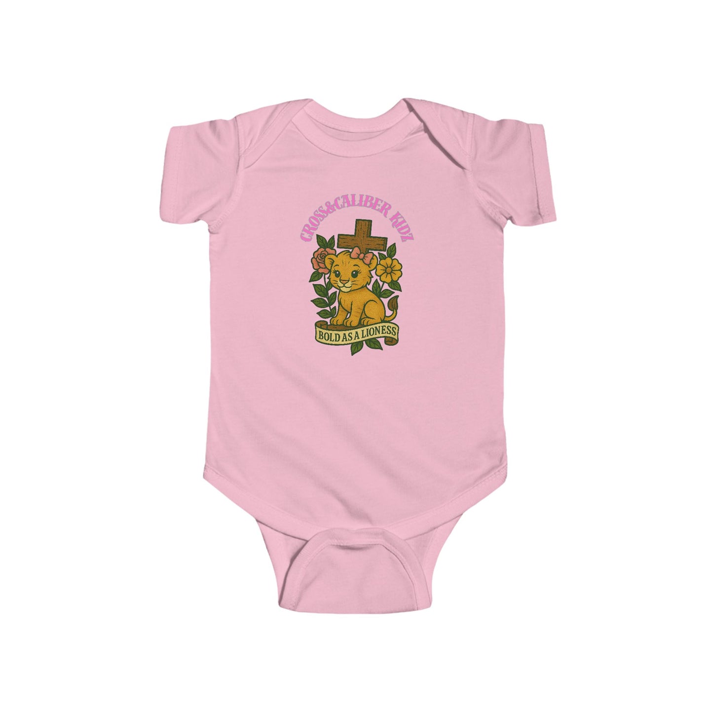 Bold as a Lioness Infant Bodysuit - Cute Animal Baby Outfit