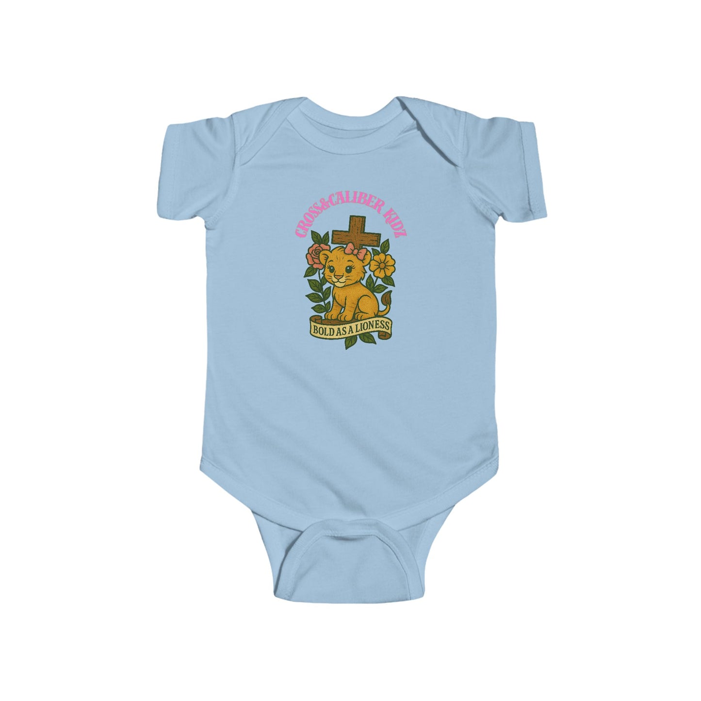 Bold as a Lioness Infant Bodysuit - Cute Animal Baby Outfit