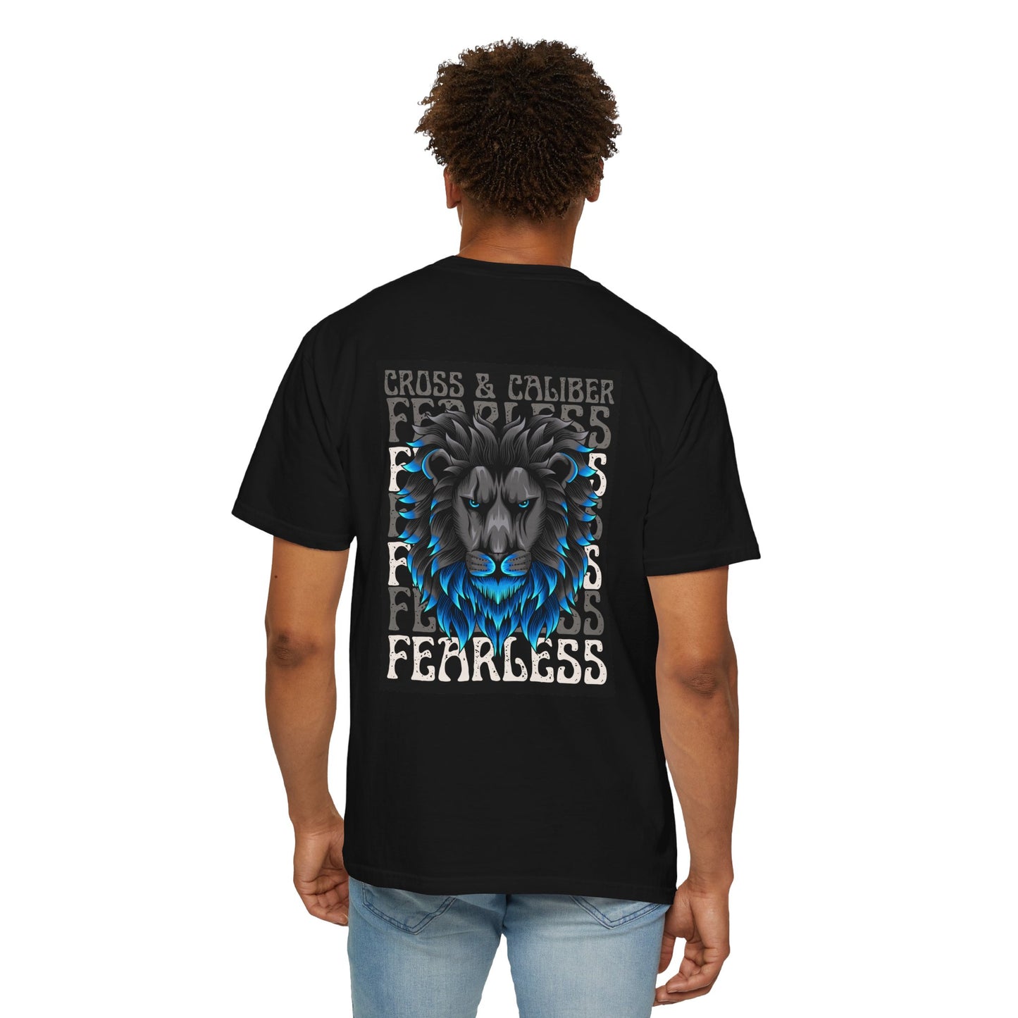 Fearless Lion Graphic Unisex T-Shirt, Casual Trendy Wear, Gifts for Animal Lovers, Motivational Apparel, Birthday & Everyday Style