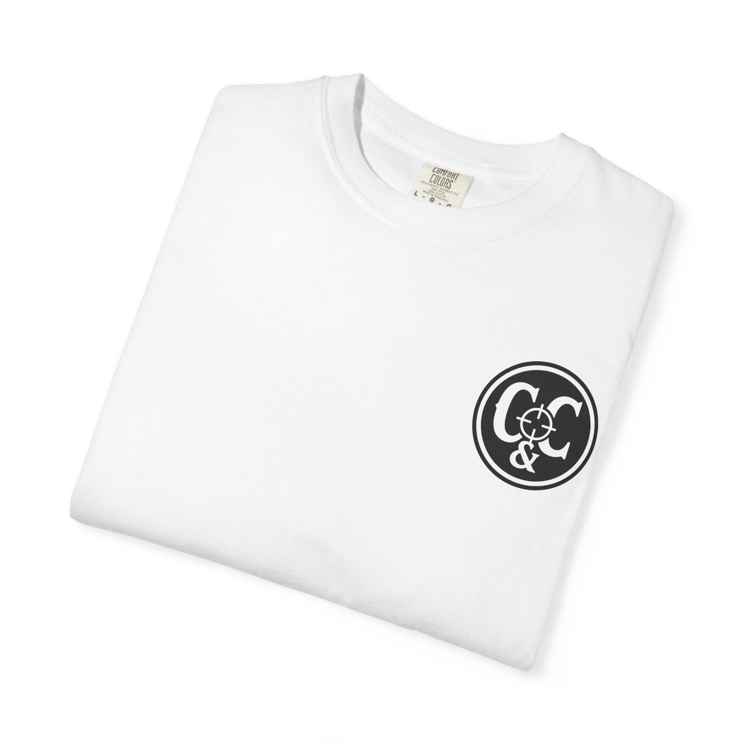 Patriotic Unisex Garment-Dyed T-Shirt: Built to Defend, Called to Serve